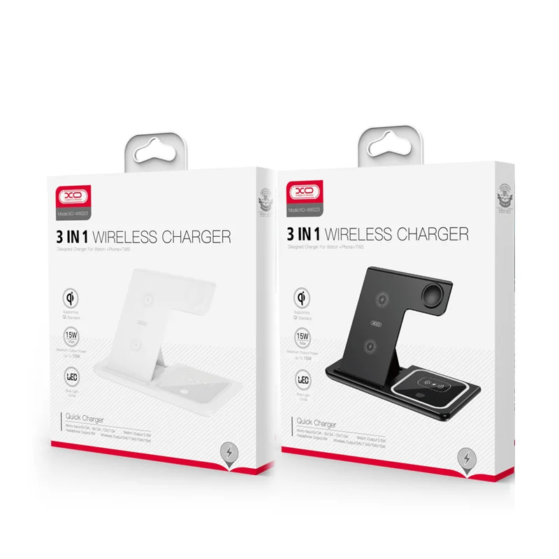 Carregador Wireless 3 em 1 - WX023