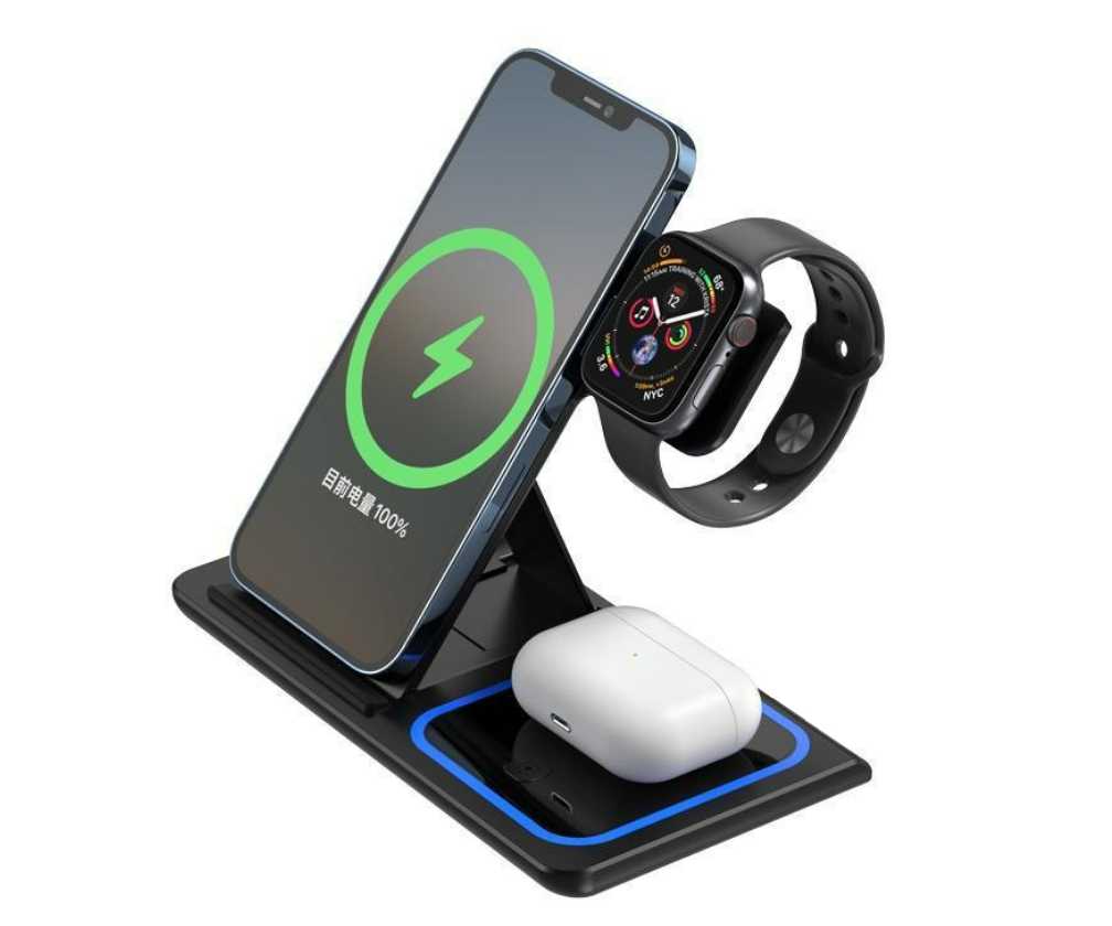 Carregador Wireless 3 em 1 - WX023