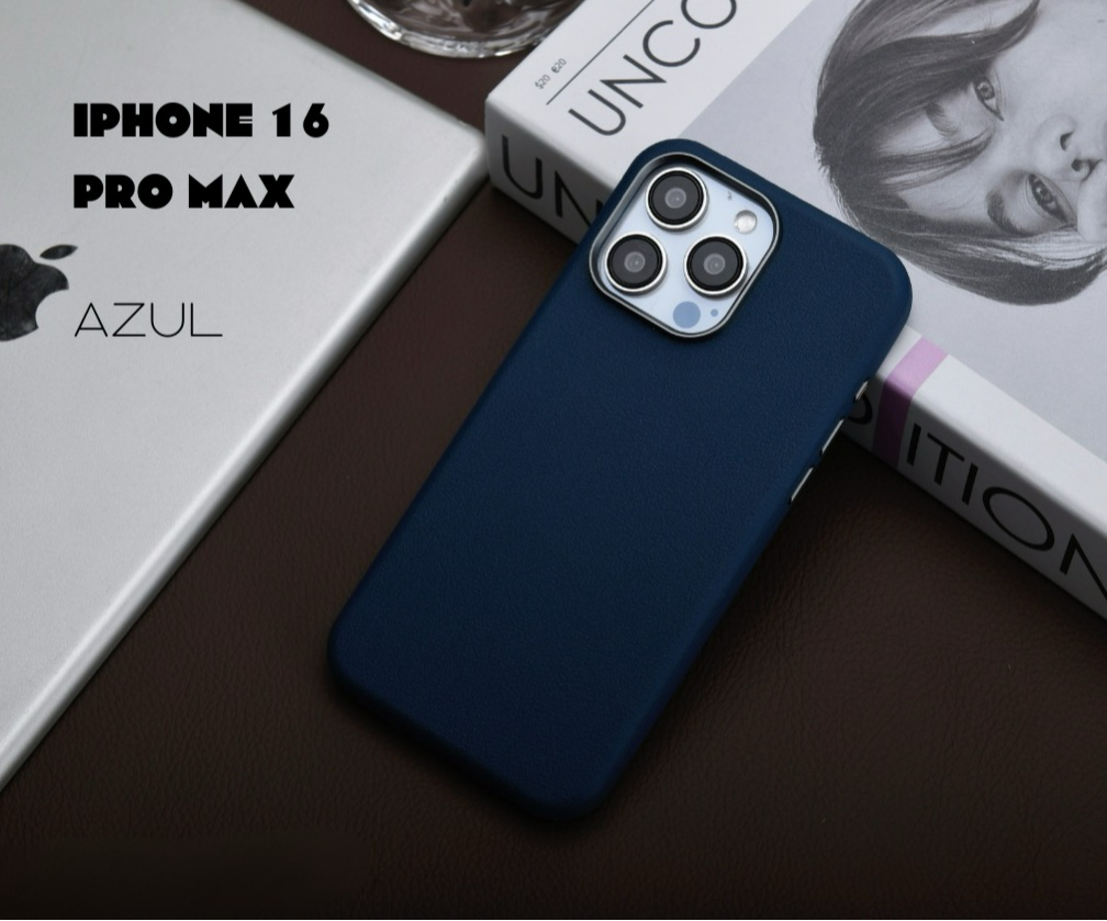 Fancy Guard - Case Luxo em Couro - MagSafe Alta Qualidade