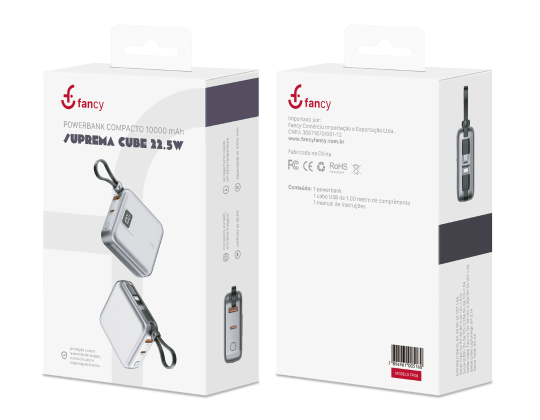 PowerBank Suprema Cube 