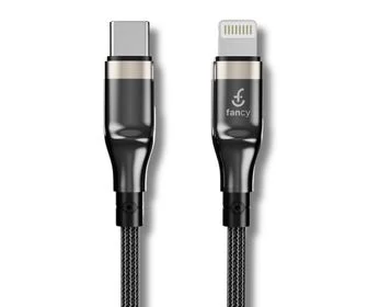Cabo Type-C em Nylon Ultra Resistente Embalagem Metálica 27W - CA330 