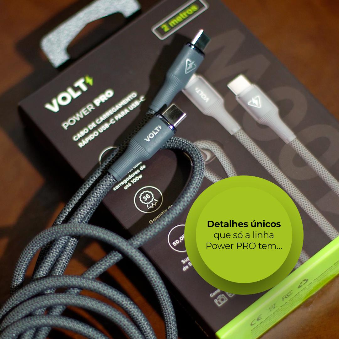 Cabo PowerPro USB-C para USB-C