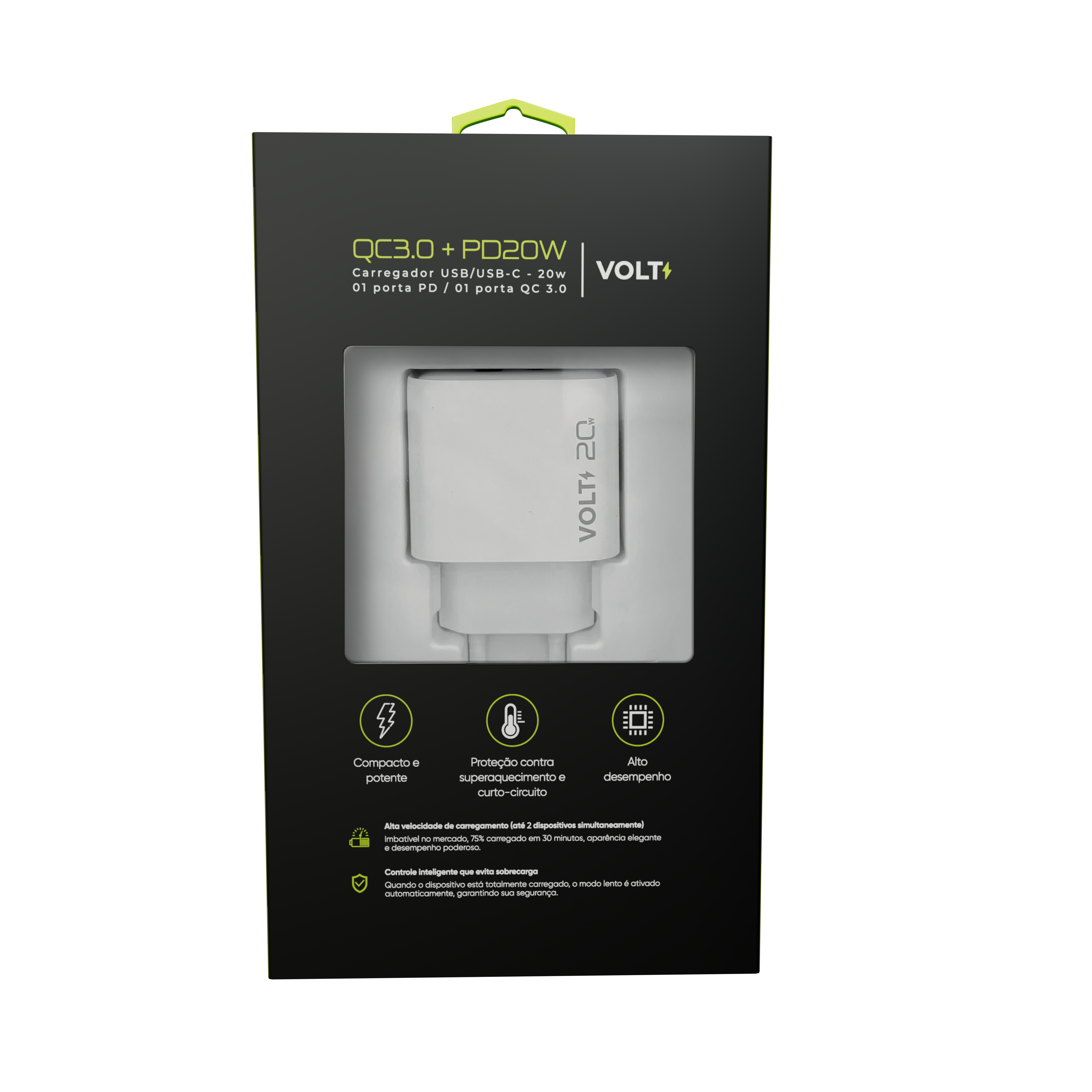 Carregador USB-A / USB-C | 20W 