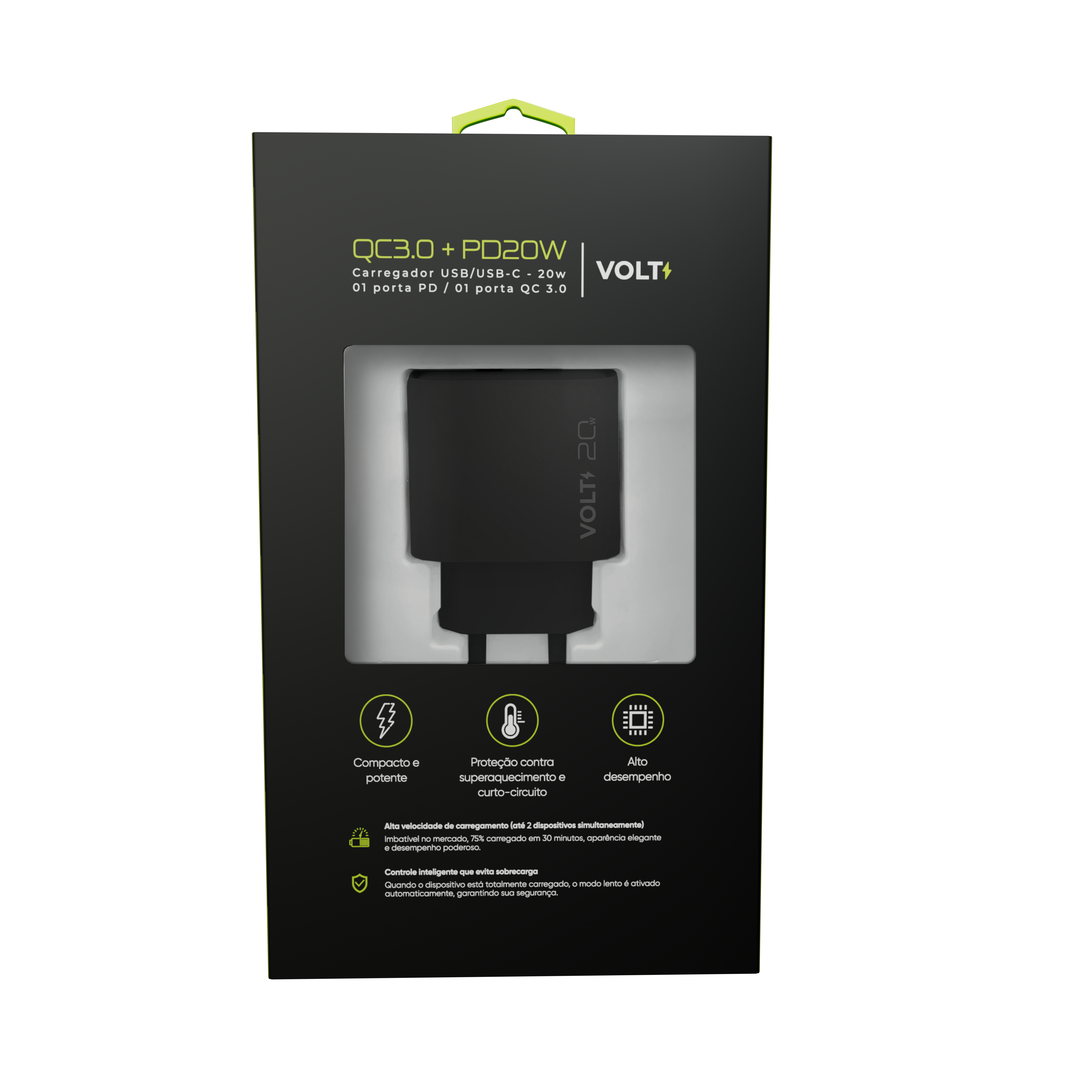 Carregador USB-A / USB-C | 20W