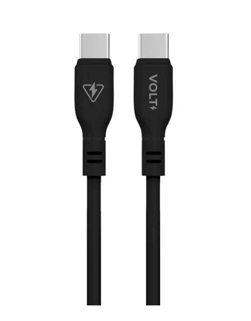 CABO FLEX PRO | Type-C X Type-C ULTRA RÁPIDO - PRETO | FCC15BK