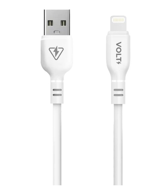 CABO FLEX PRO 2 METROS USB 2.0 X LIGHTNING BRANCO | FAL20WH