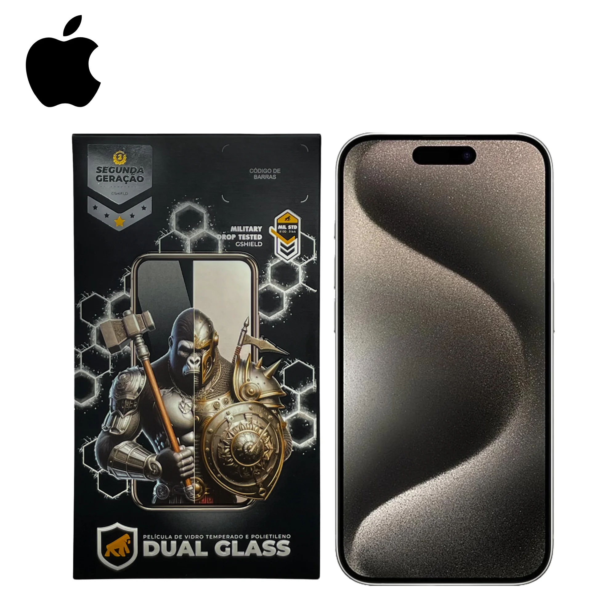 Película Dual Glass - APPLE - Gshield
