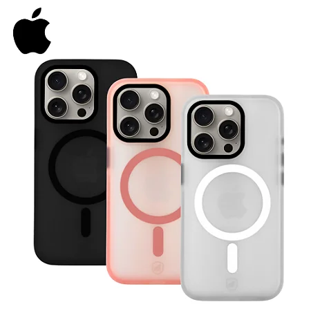 Capa MagSafe Pro - APPLE - Preta / Rosa / Transparente - Gshield