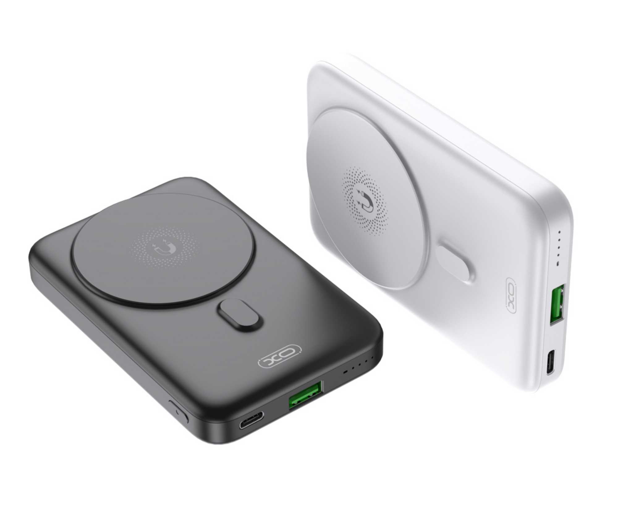 PR211 – Power Bank Turbo Magnético 10.000 mAh com Suporte