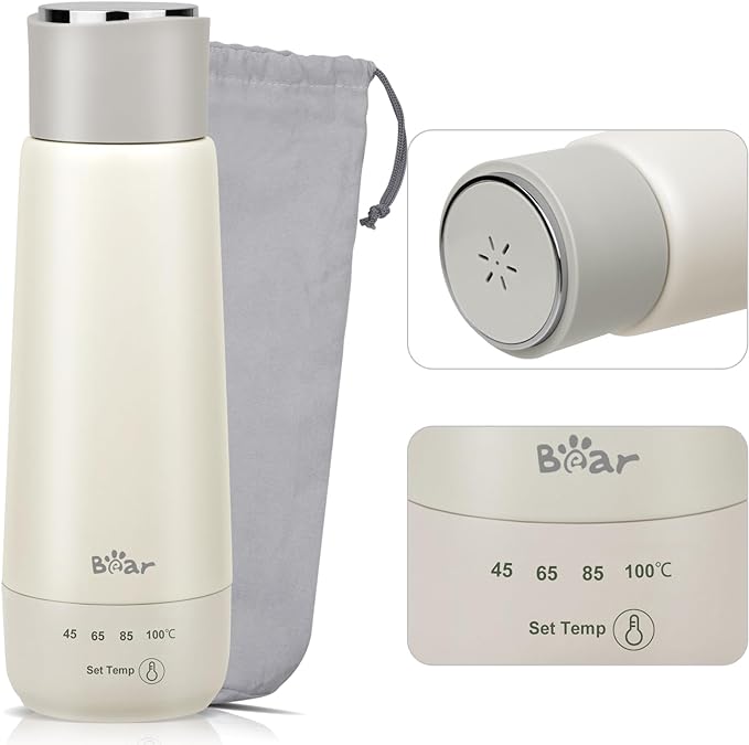 Bear Portable Fast Boil Electric Kettle
