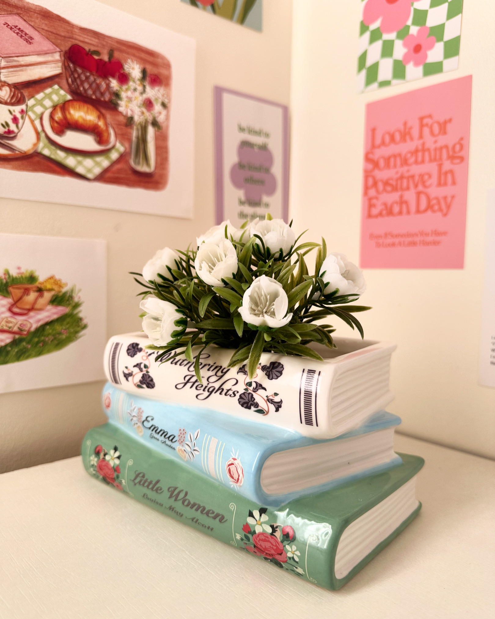 Pot pour plante livre 