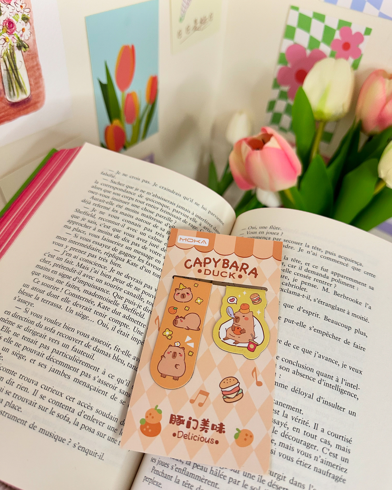 Marque page kawaii 