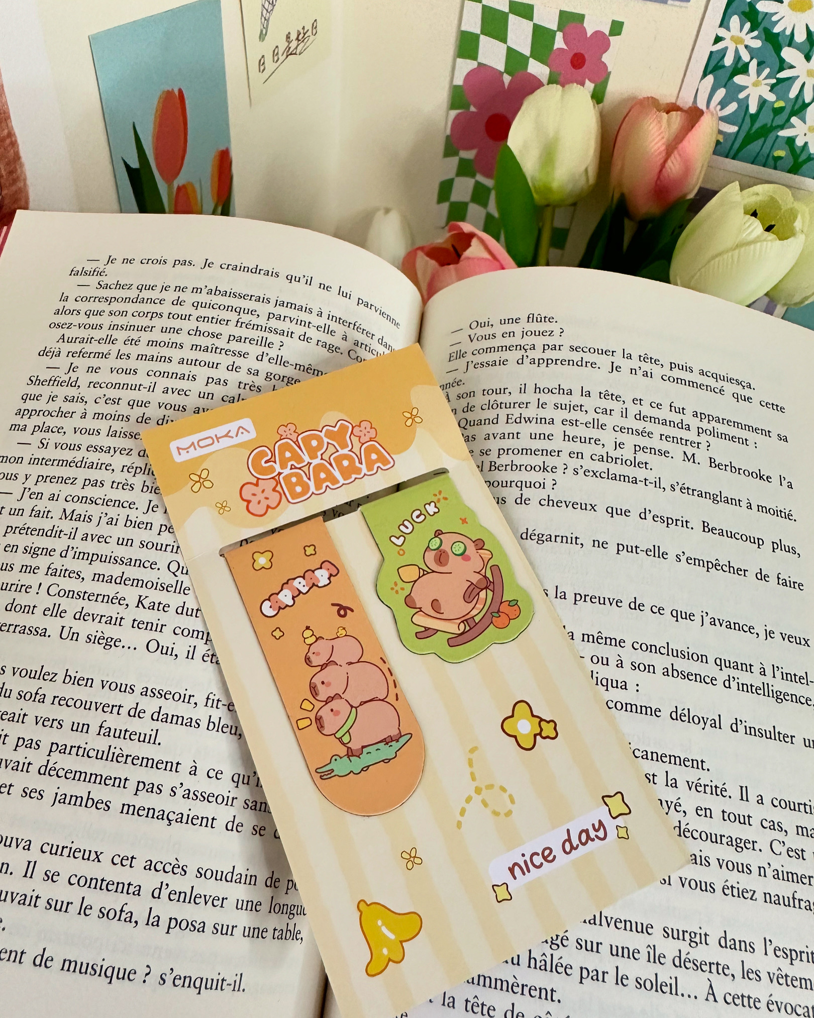 Marque page kawaii 