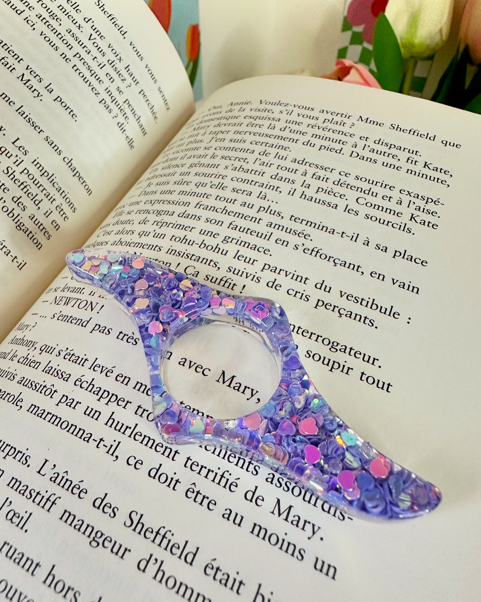 Bague de lecture «Love »