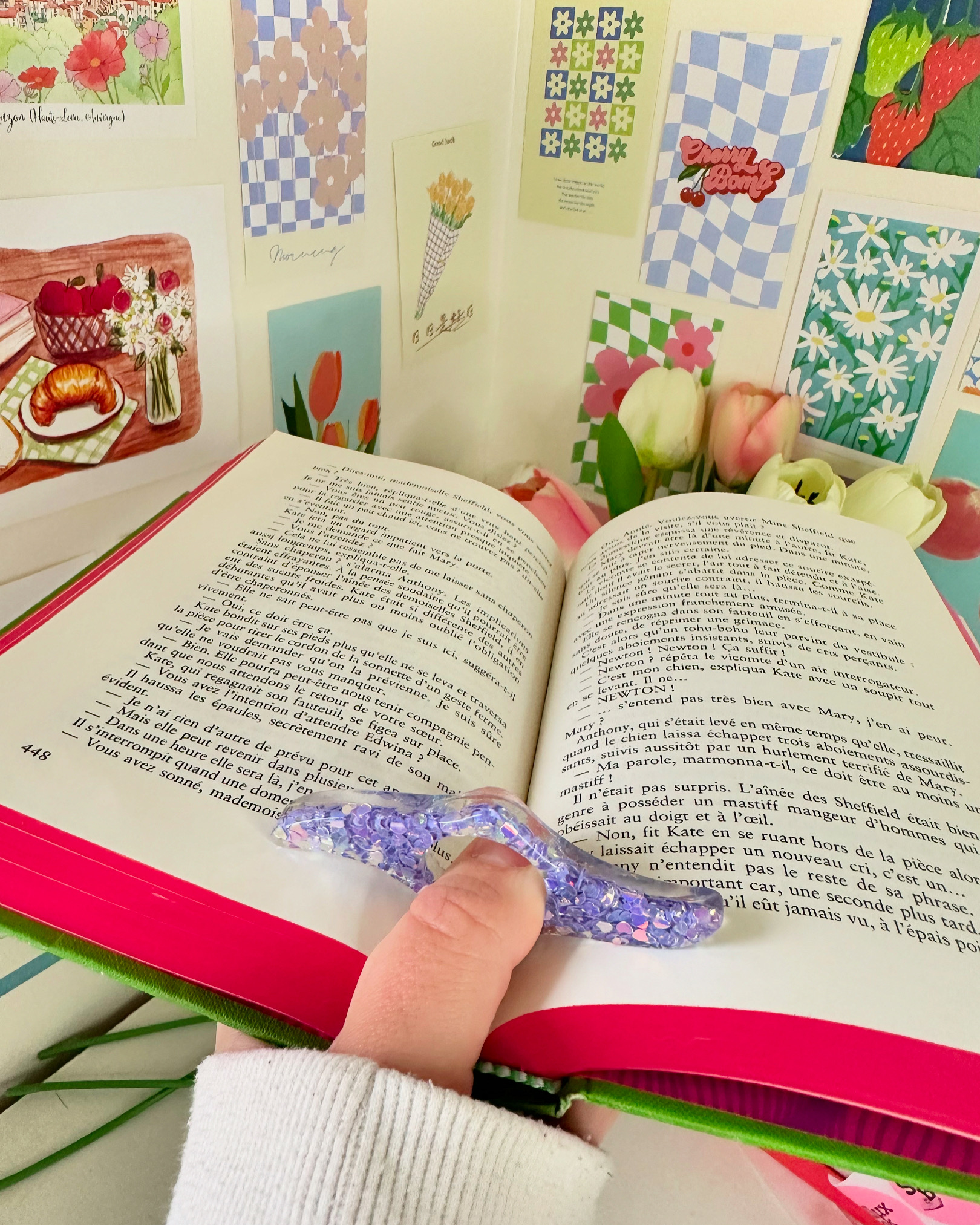 Bague de lecture «Love »