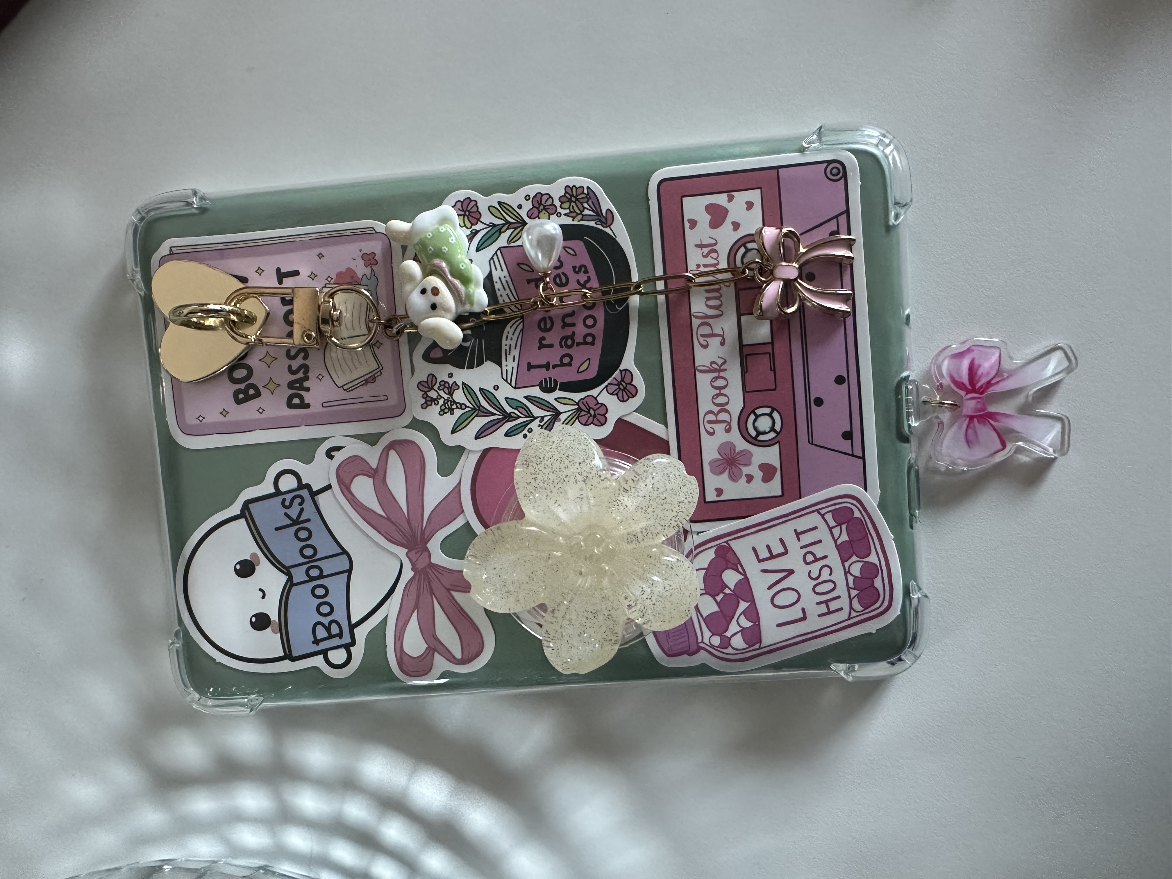 Bijoux anti poussière liseuse 