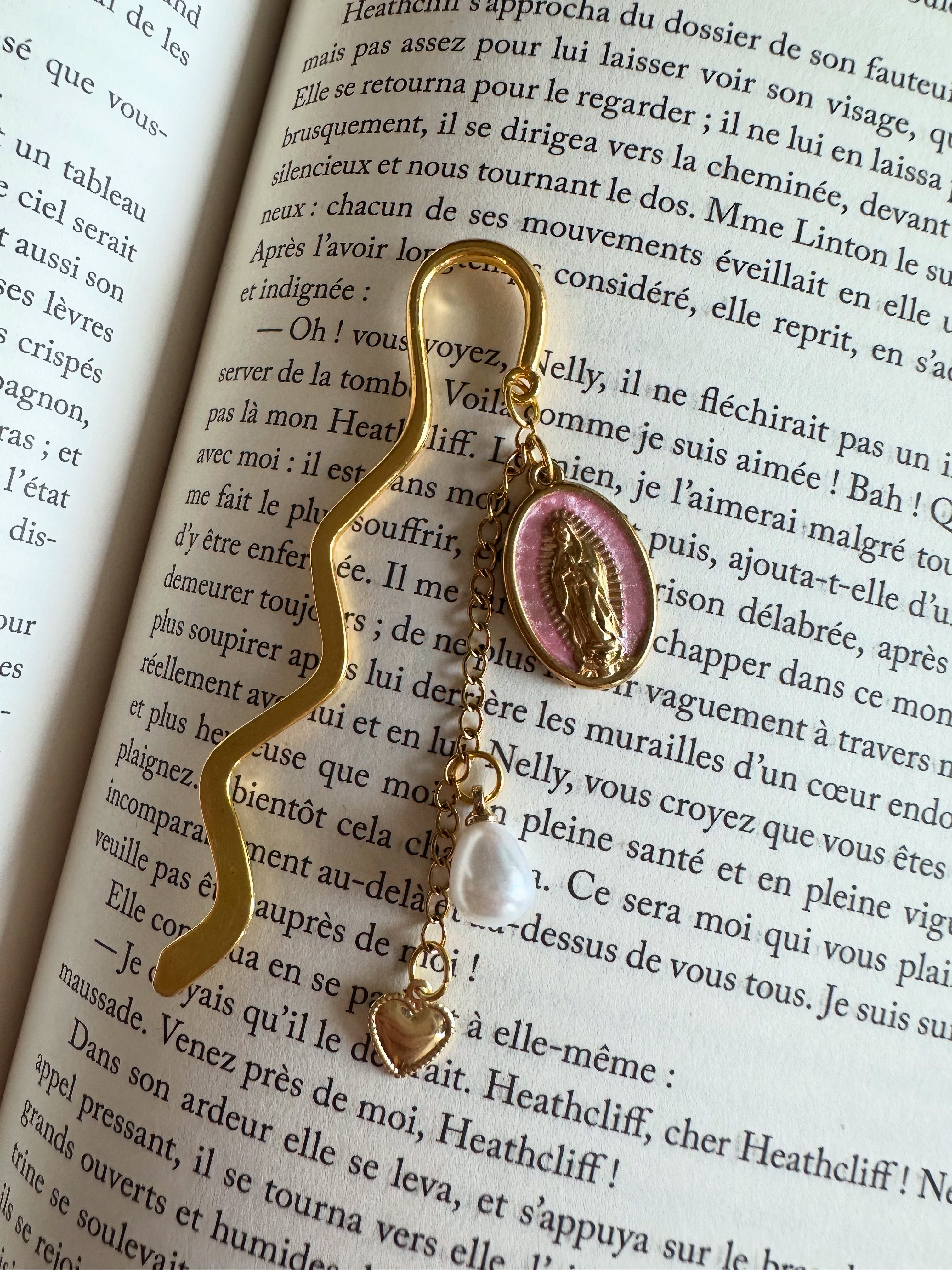 Marque page bijoux 