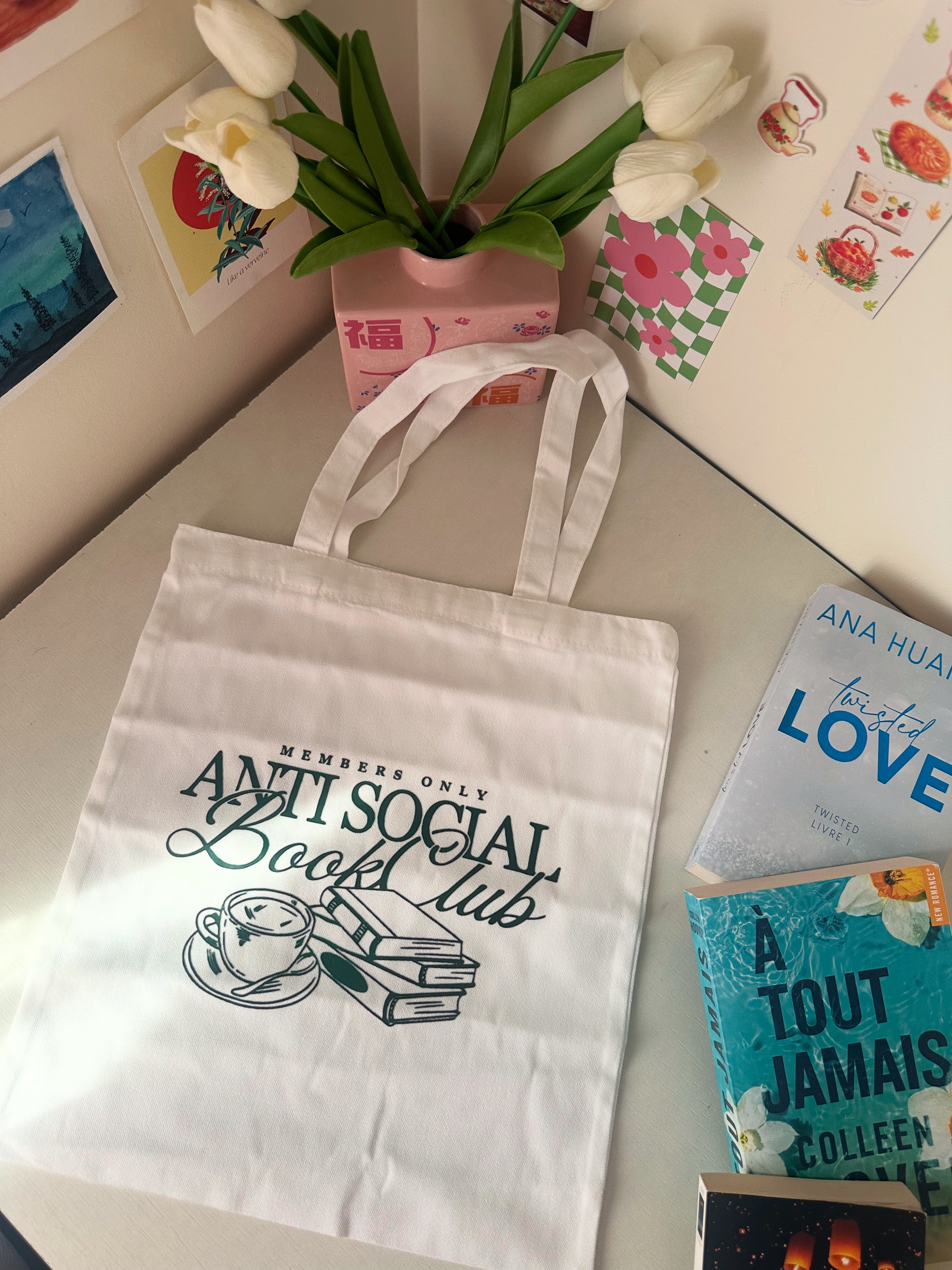 Tôte bag anti social 