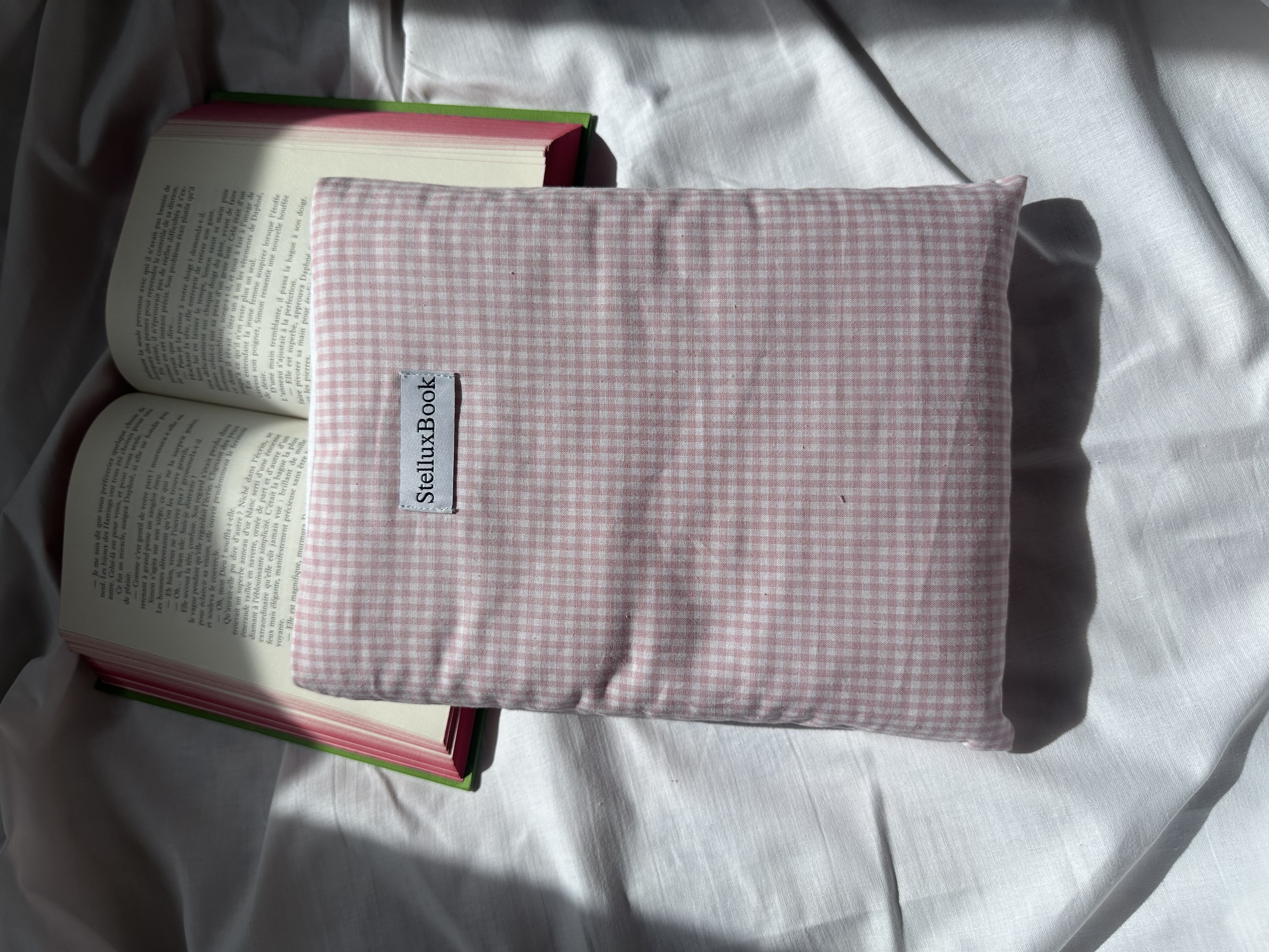 Pochette « Jeanne » broché blanc