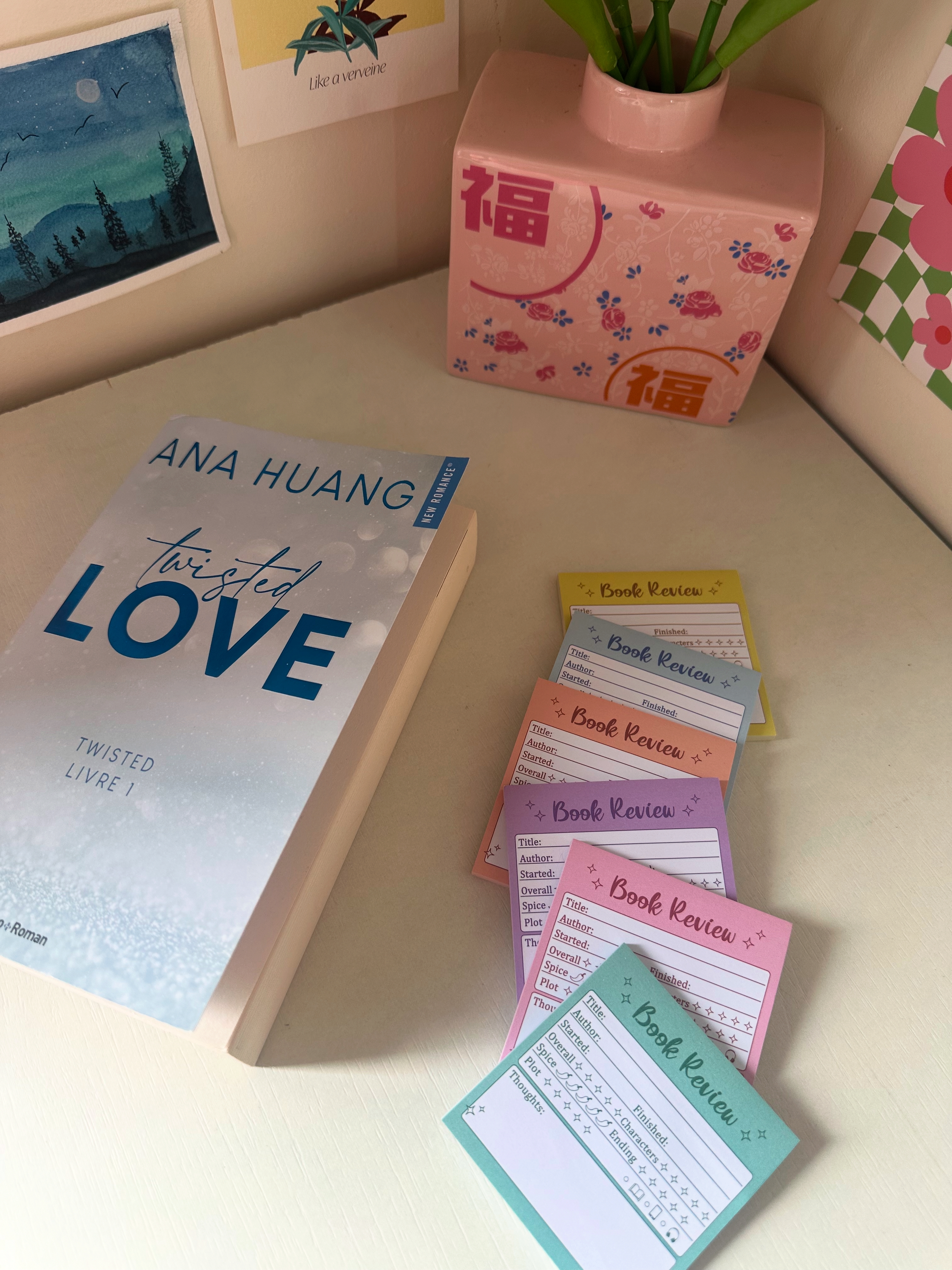 Post it autocollant avis lecture 