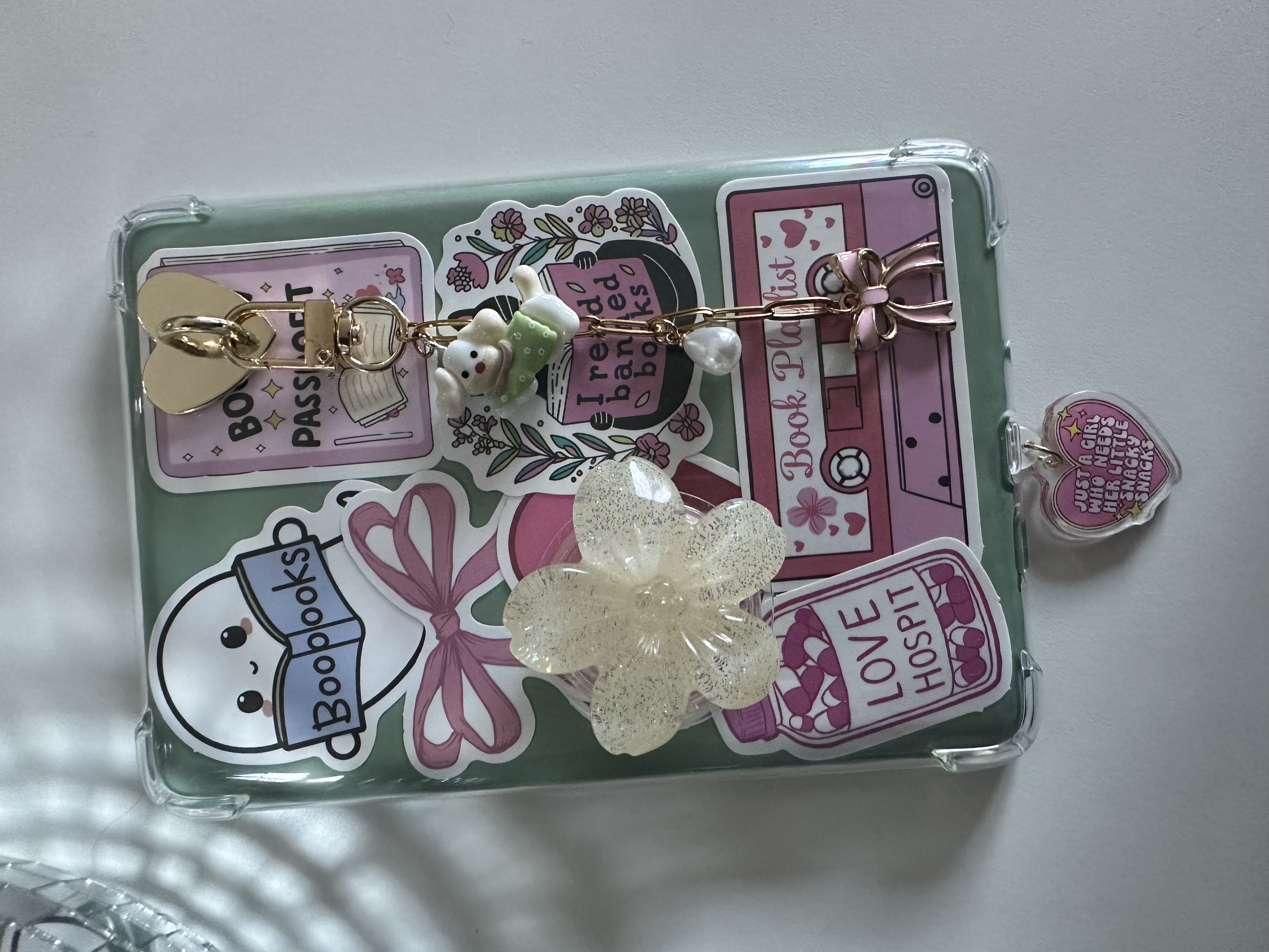 Bijoux anti poussière liseuse 