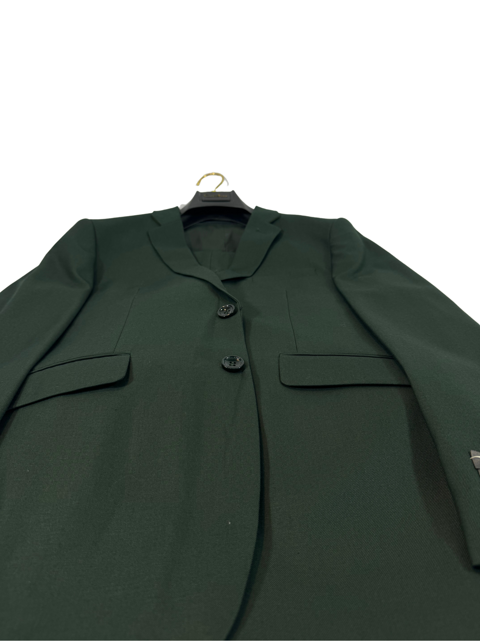 Creativo Green Suit Jacket, vest and Pants