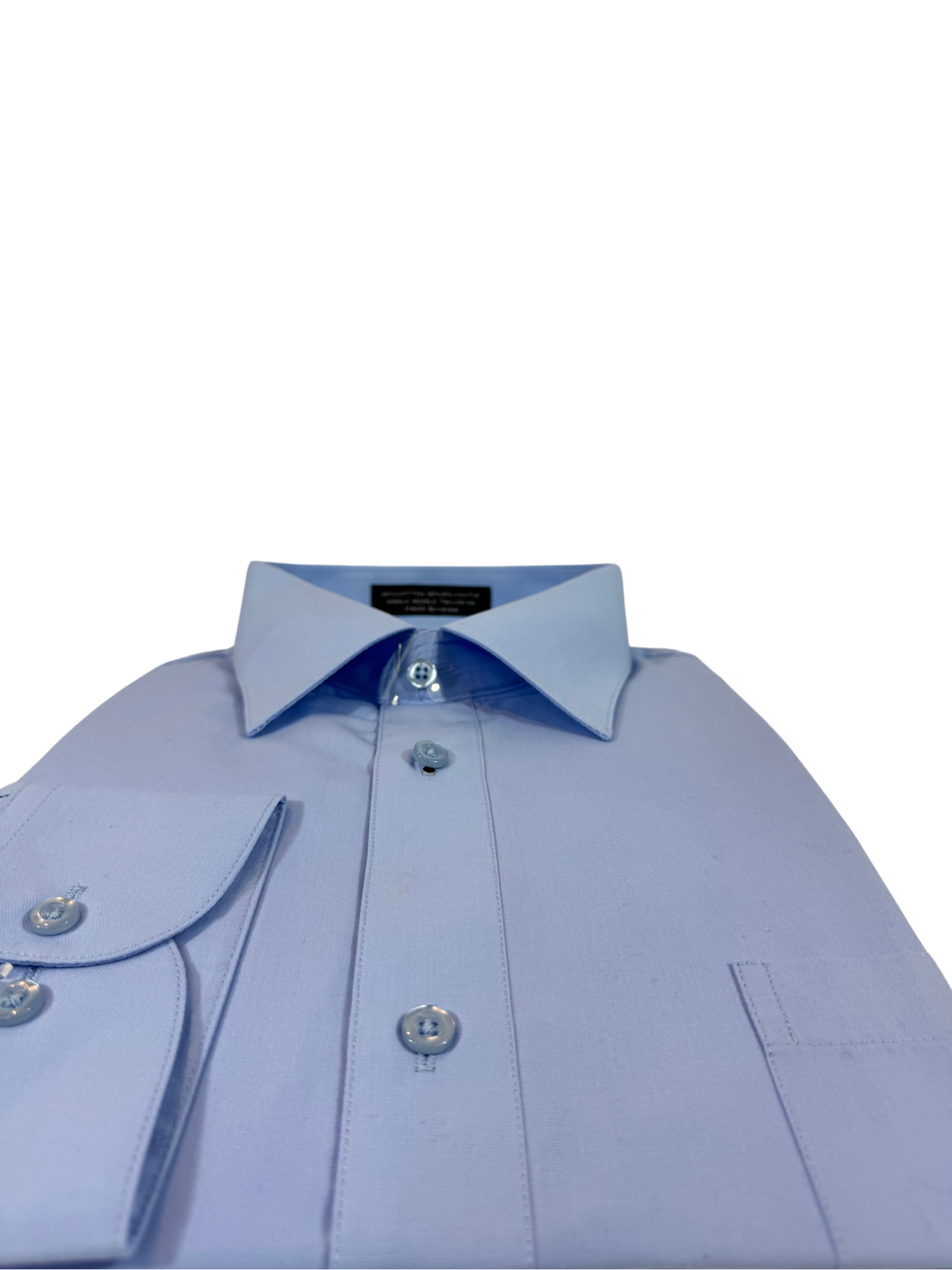 Slim Fit Amanti Blue Dress Shirt