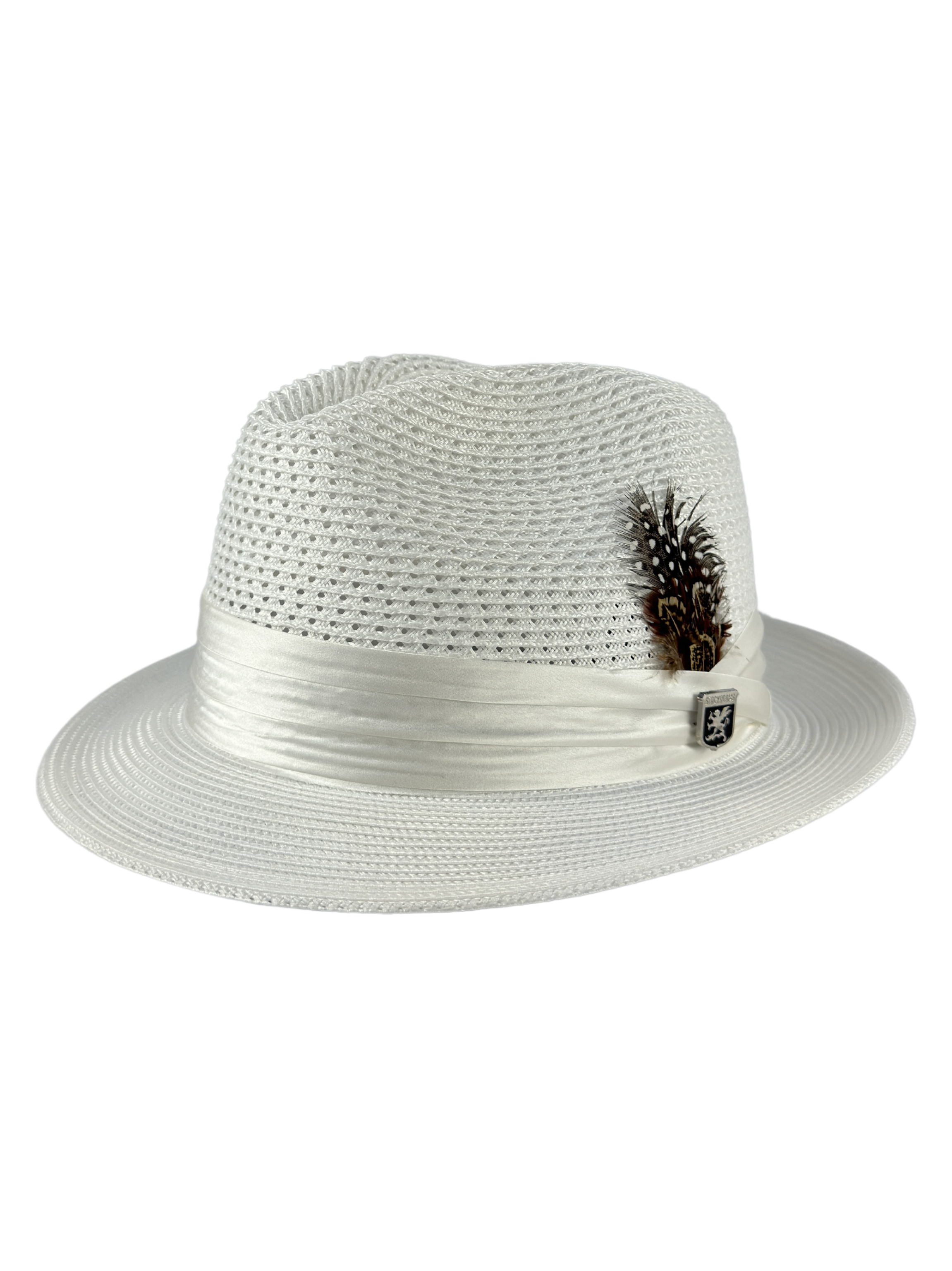 Stacy Adams Dublin Fedora - White