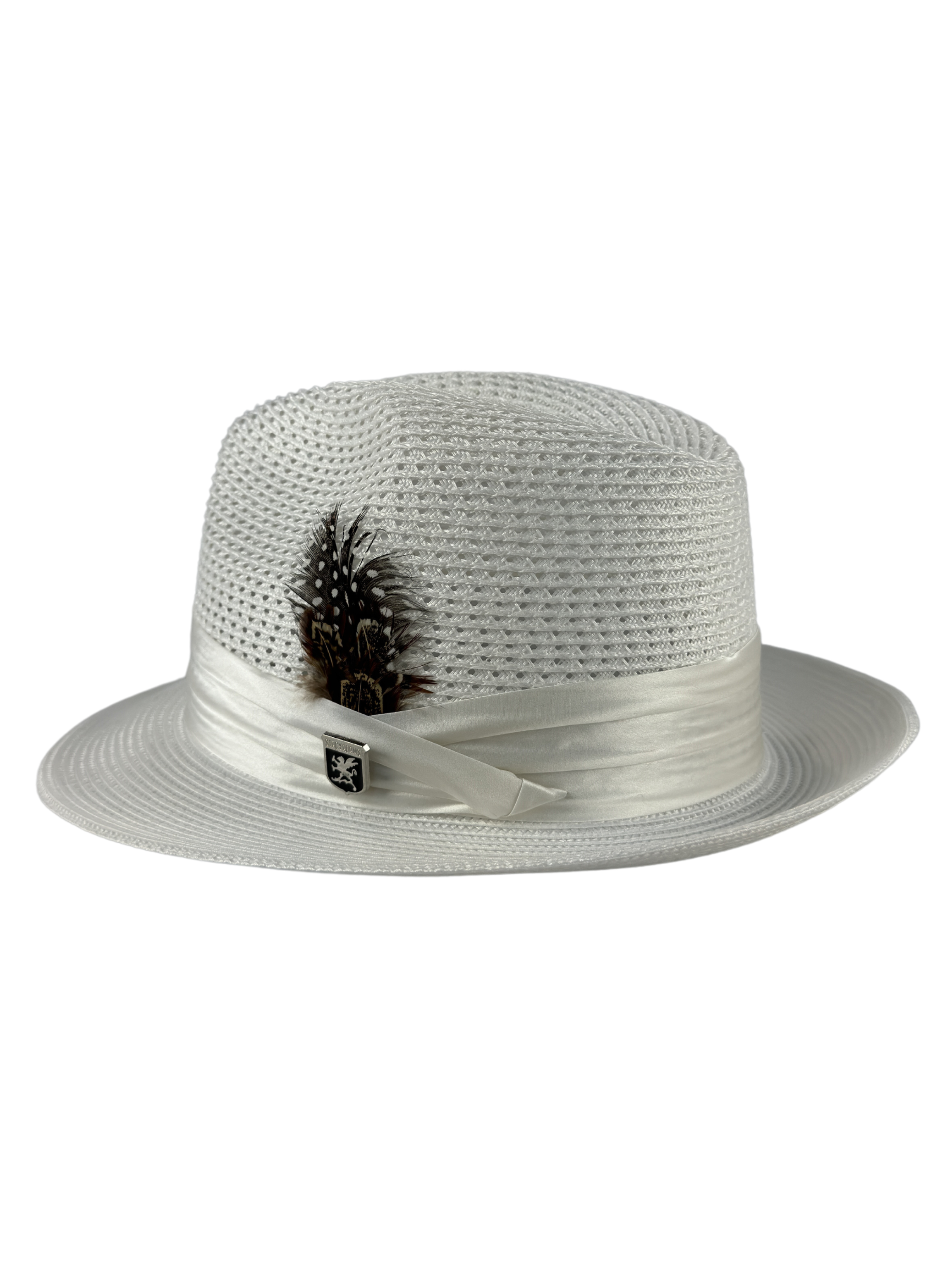 Stacy Adams Dublin Fedora - White