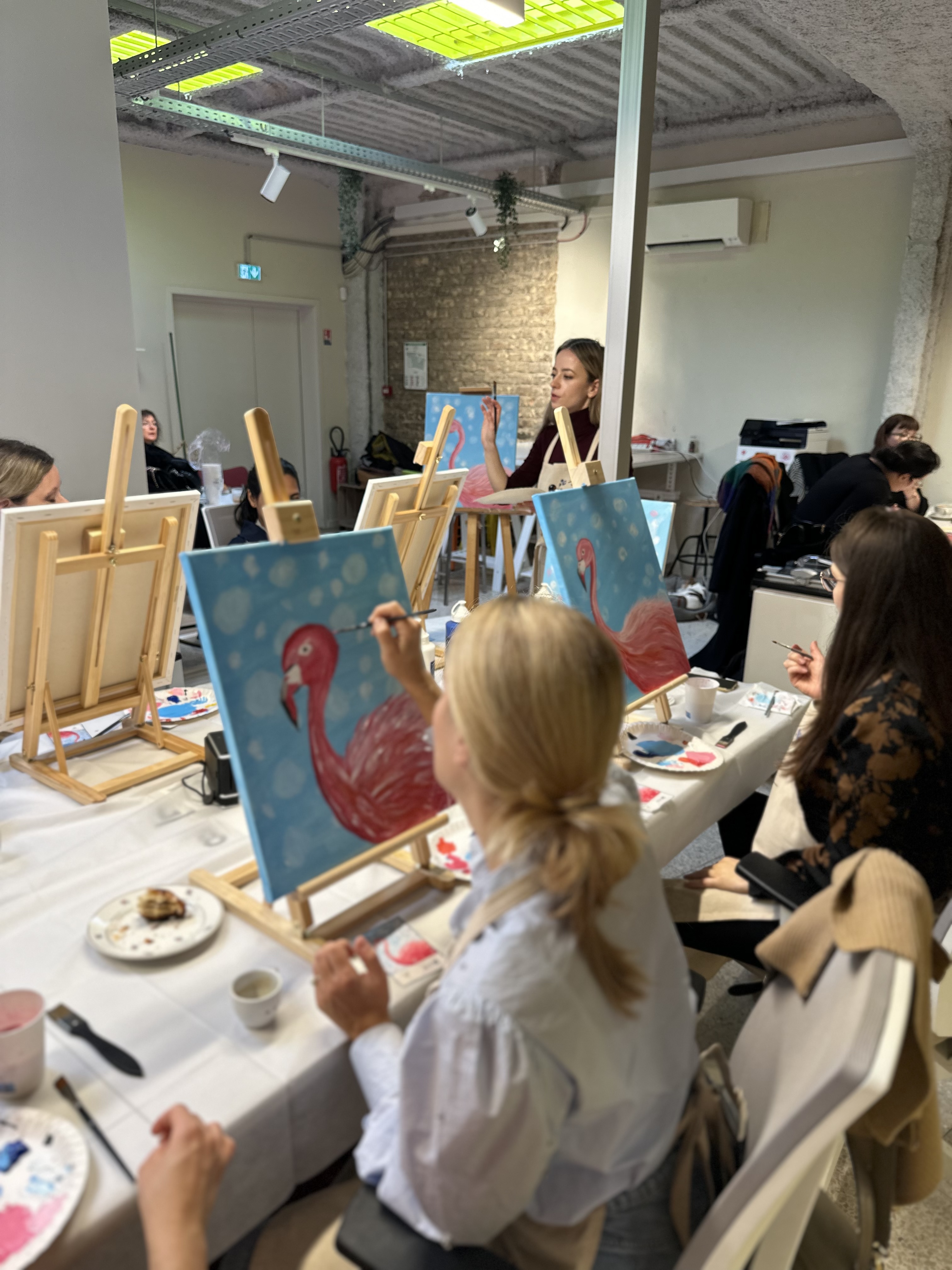 « Mésanges sous la neige »☕️❄️