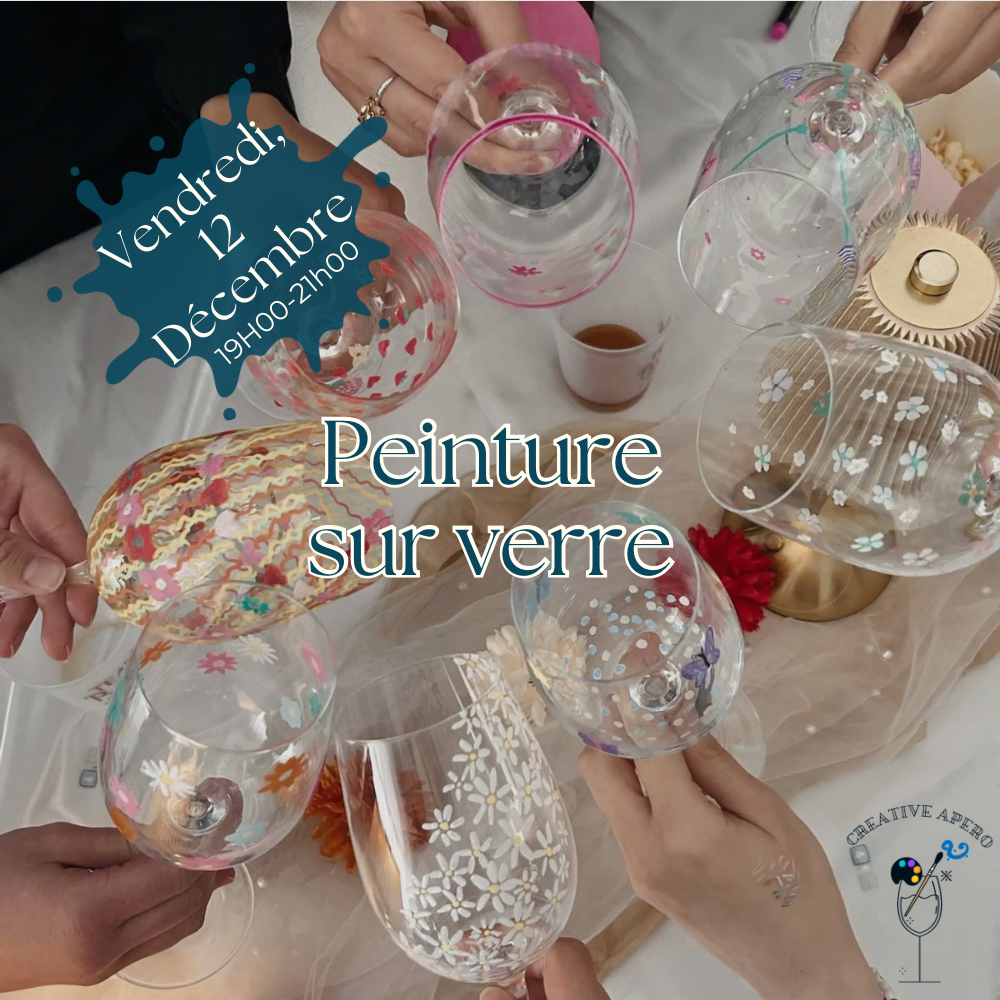 Peinture sur verre 🥂