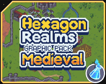 Hexagon Realms: Medieval Tileset