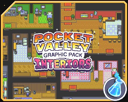 Pocket Valley: Graphic Pack - Interiors