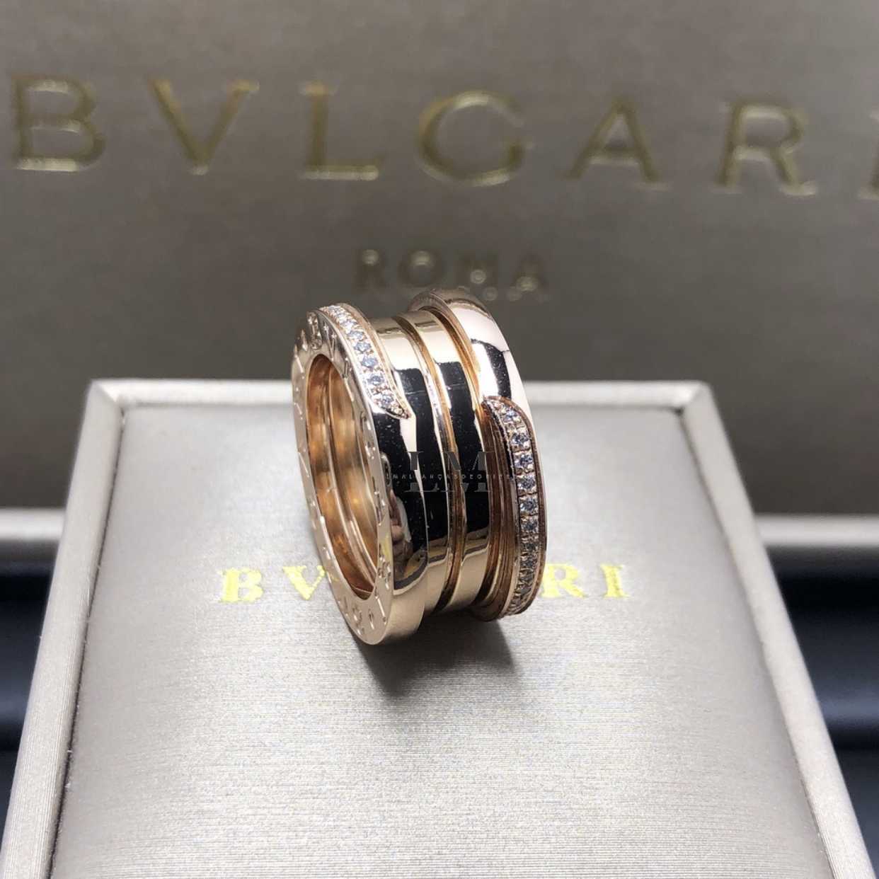 B.zero1 Anel bvlgari 