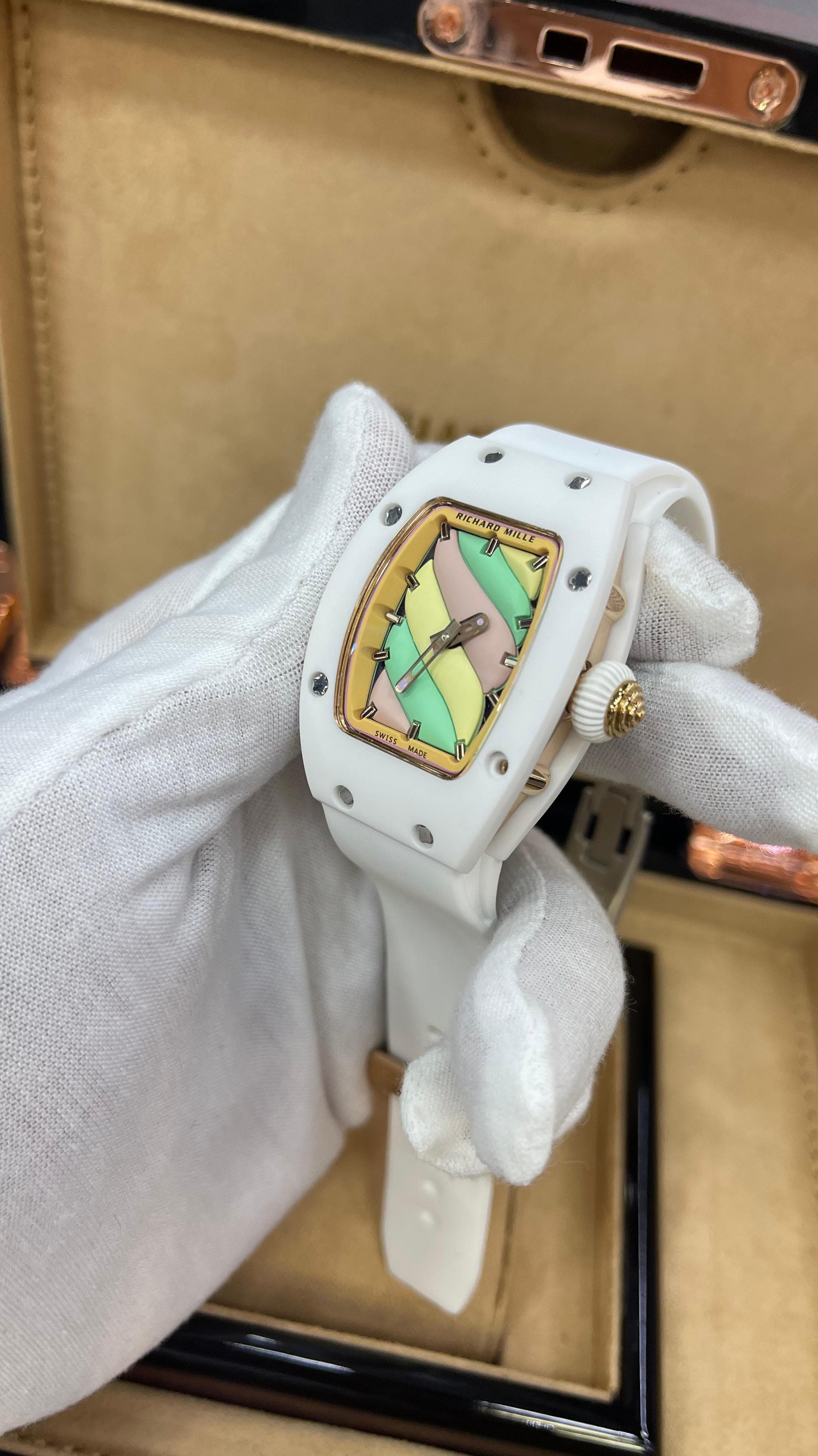 Relogio Richard Mille 07-03 Marshmallow