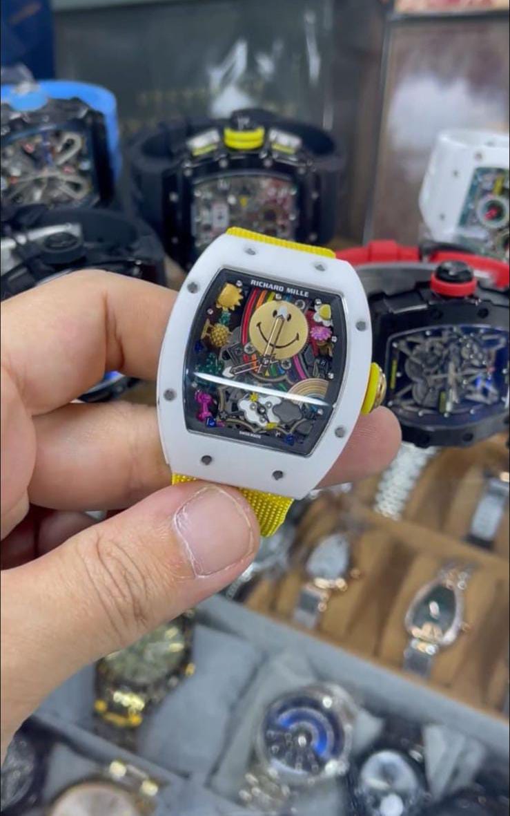 Relogio Richard Mil 88 Automatic Tourbillon Smiley