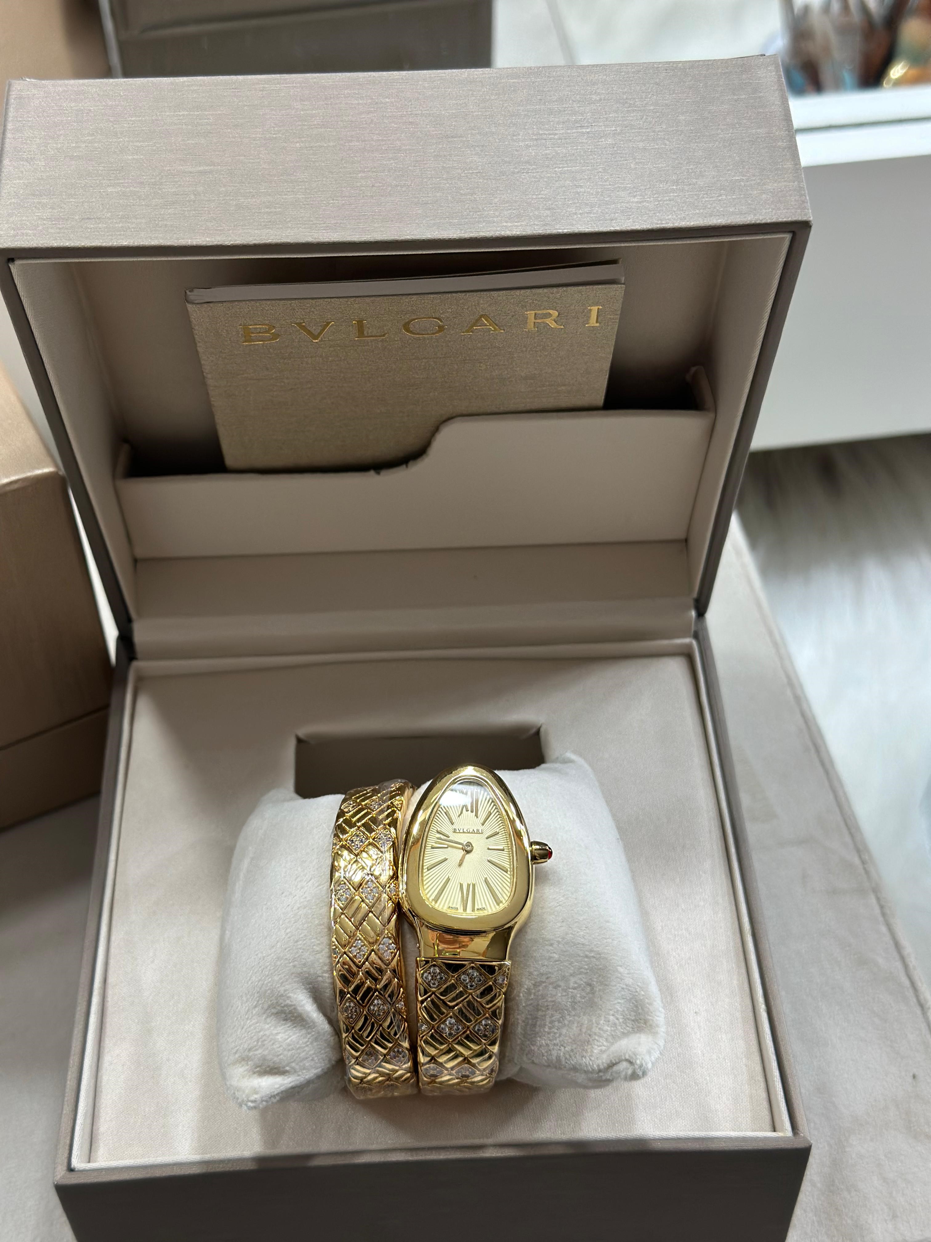 Relogio Bvlgari Serpenti spiga