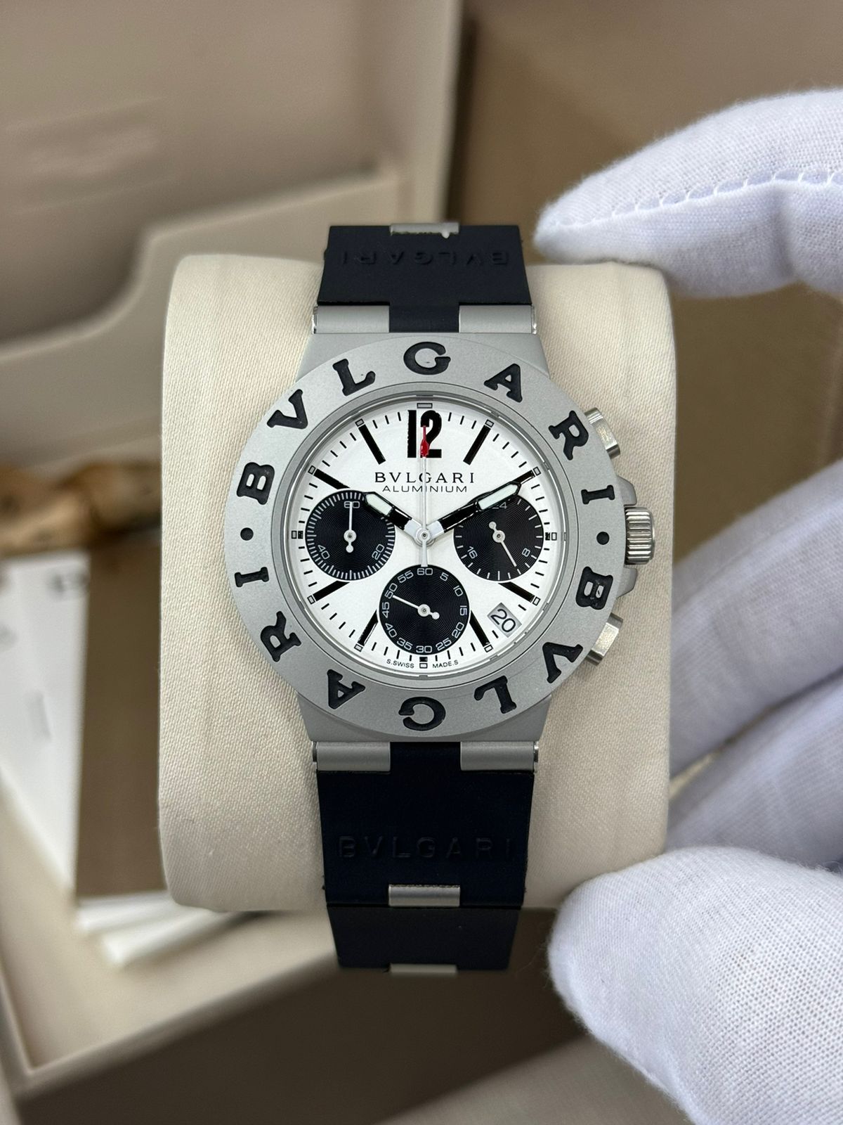 Relógio Bvlgari Aluminium 