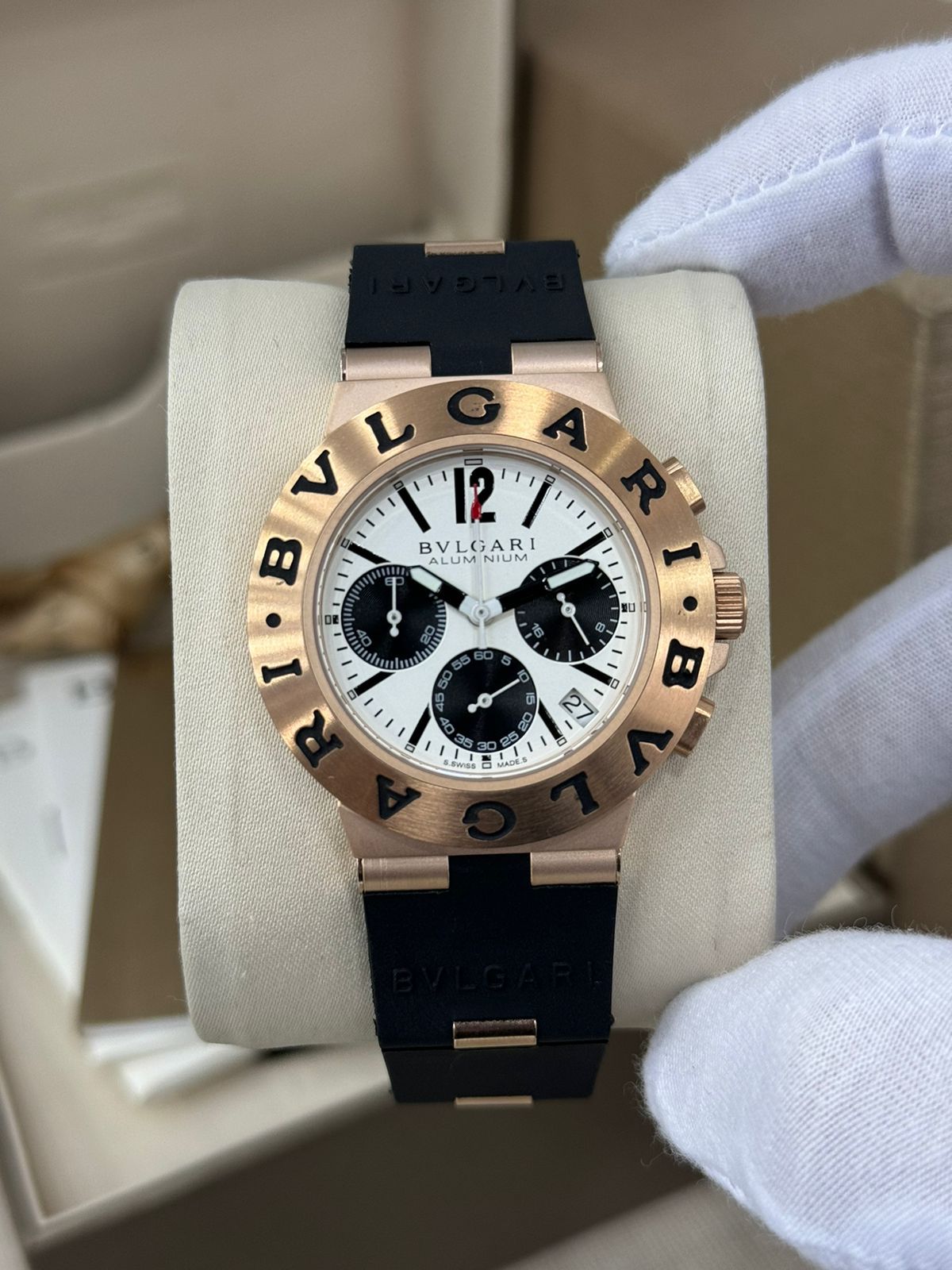 Relógio Bvlgari Aluminium 