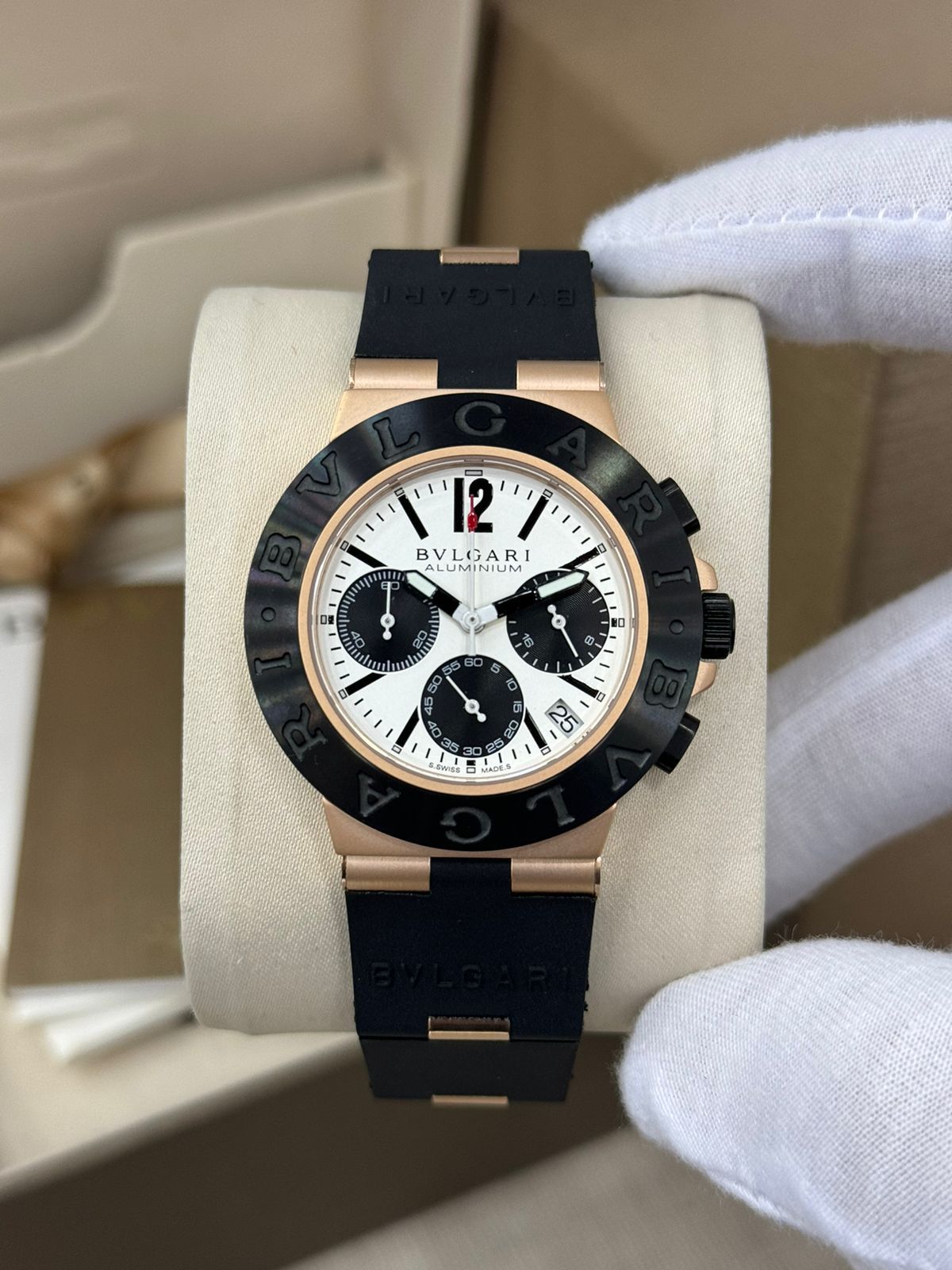 Relógio Bvlgari Aluminium 