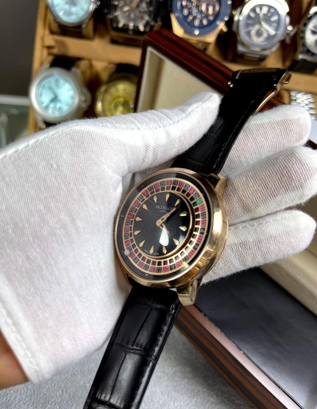 Relogio Cassino Jacob TOURBILLON Automático