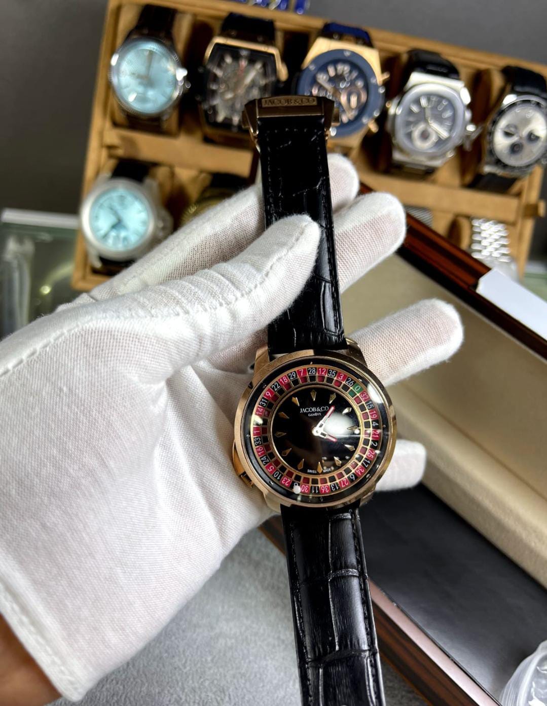 Relogio Cassino Jacob TOURBILLON Automático