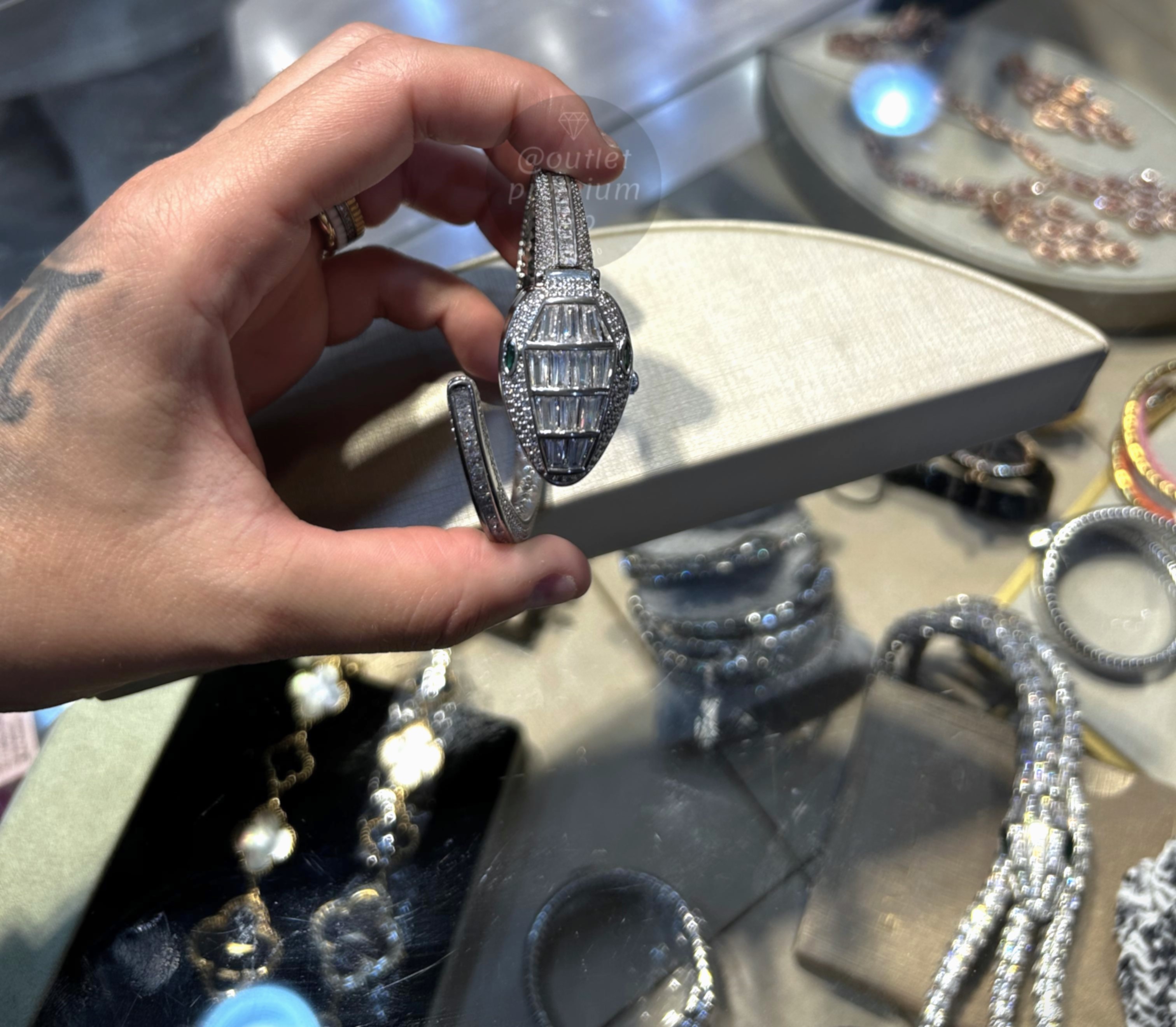 Relógio Serpenti Secret Relógio bvlgari