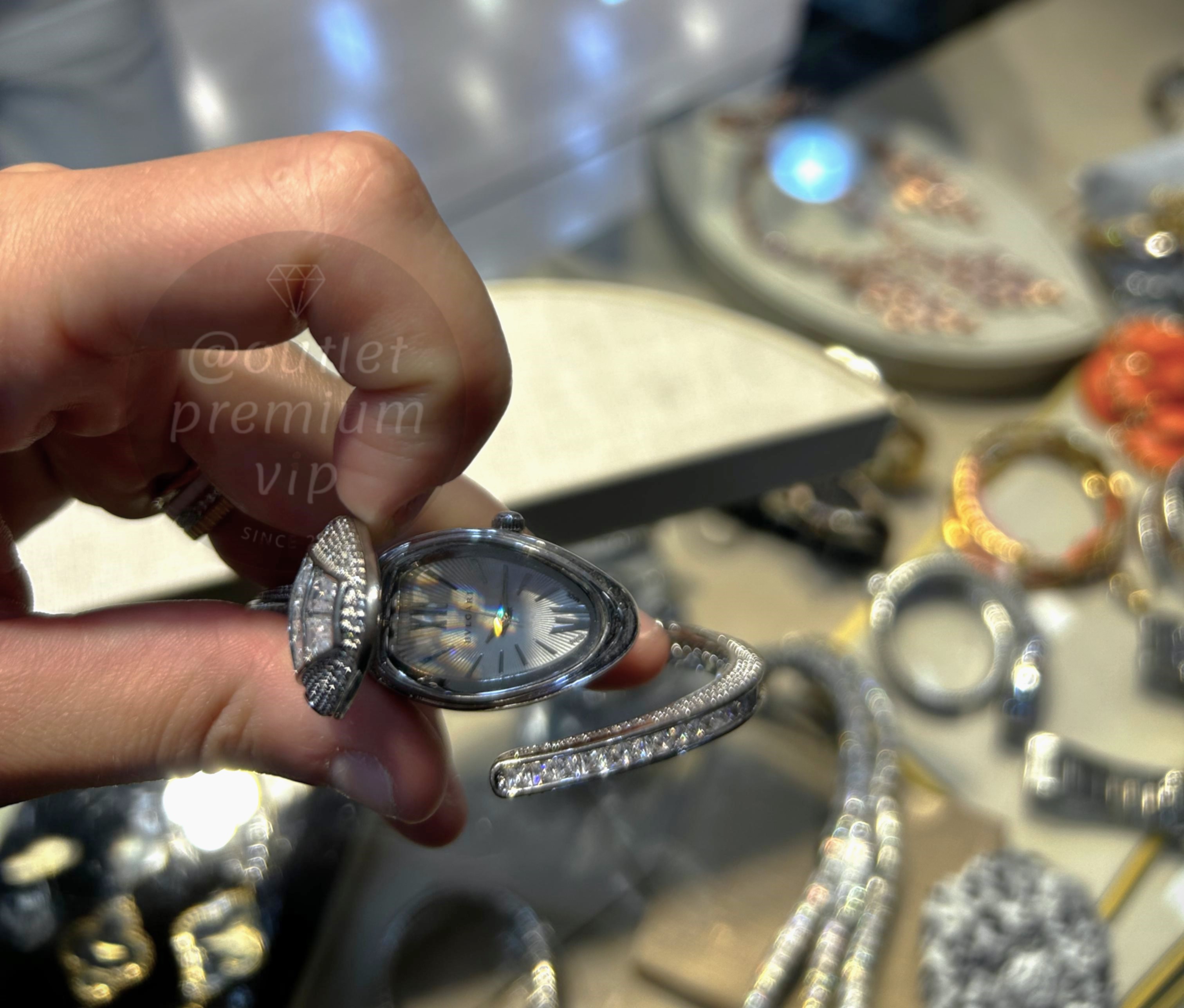 Relógio Serpenti Secret Relógio bvlgari