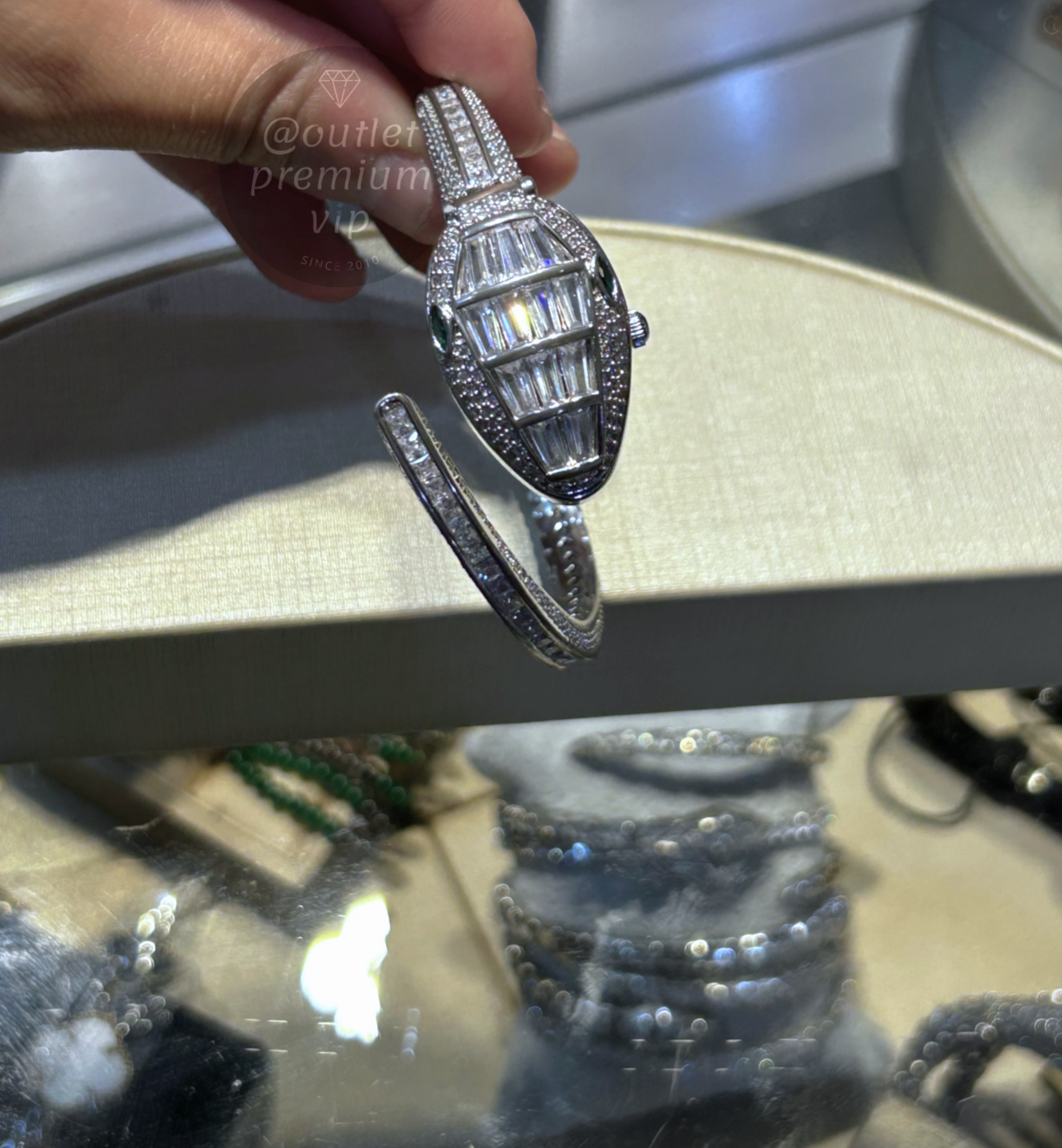 Relógio Serpenti Secret Relógio bvlgari