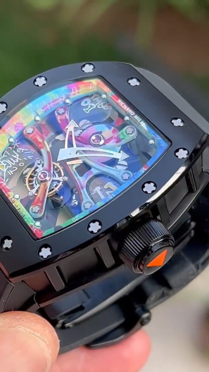 RICHARD MILLE Turbilhão Cyril Kongo 