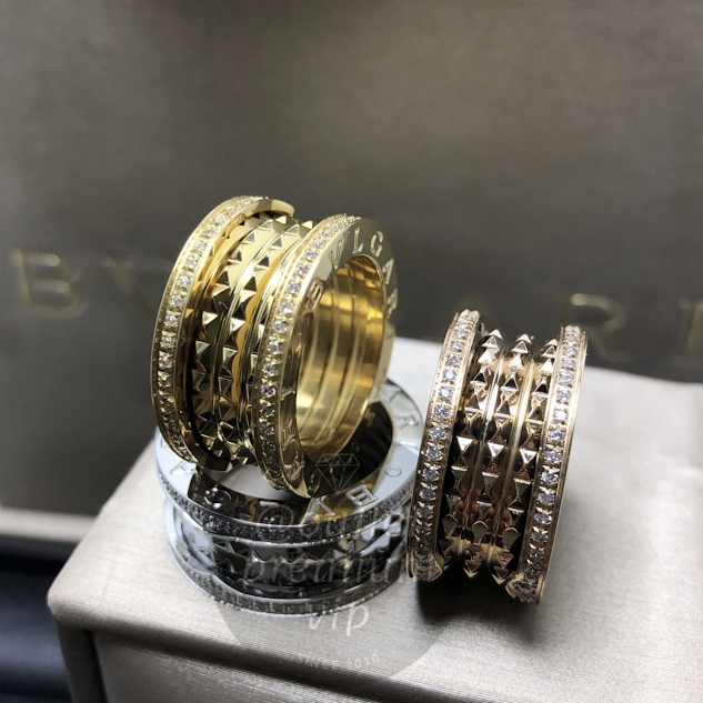 Anel Bvlgari Rock Em Ouro Amarelo