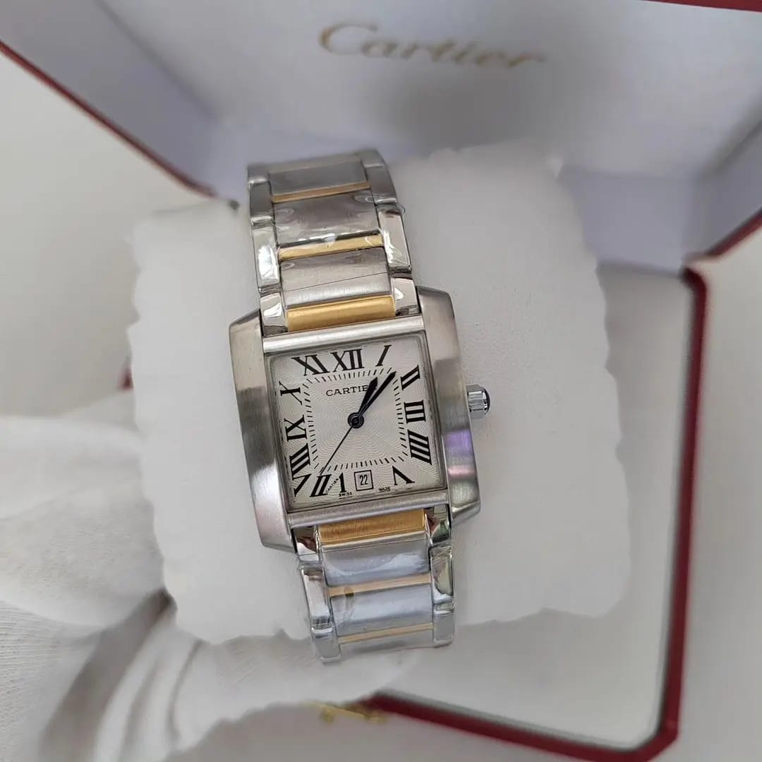 Relogio cartier santos Misto 36mm