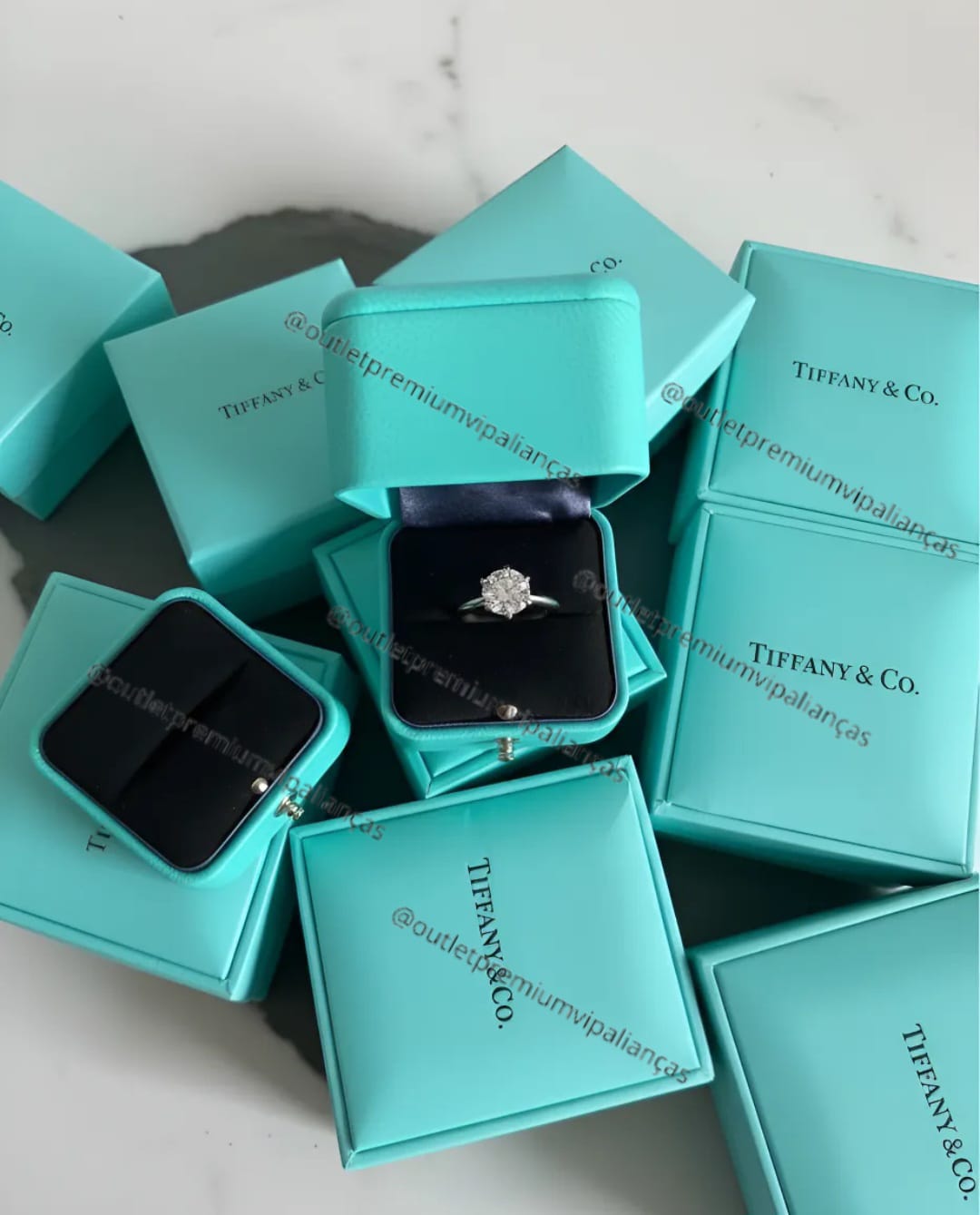 Anel Solitario Tiffany & Co. 