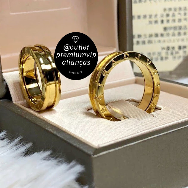 Anel BVLGARI bzero1 Ouro 18K